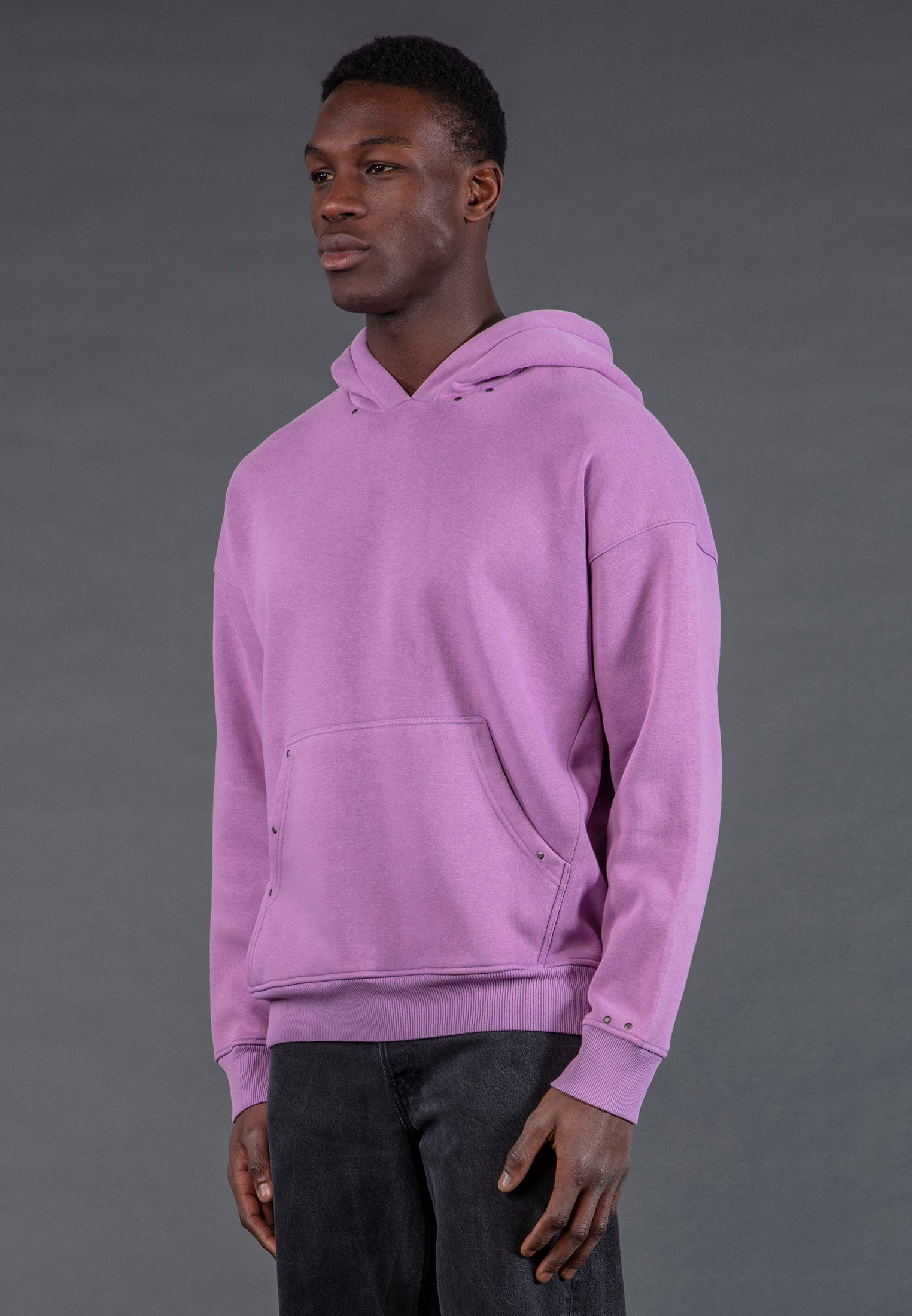 ACID RIPPER HOODIE LIGHT MAUVE