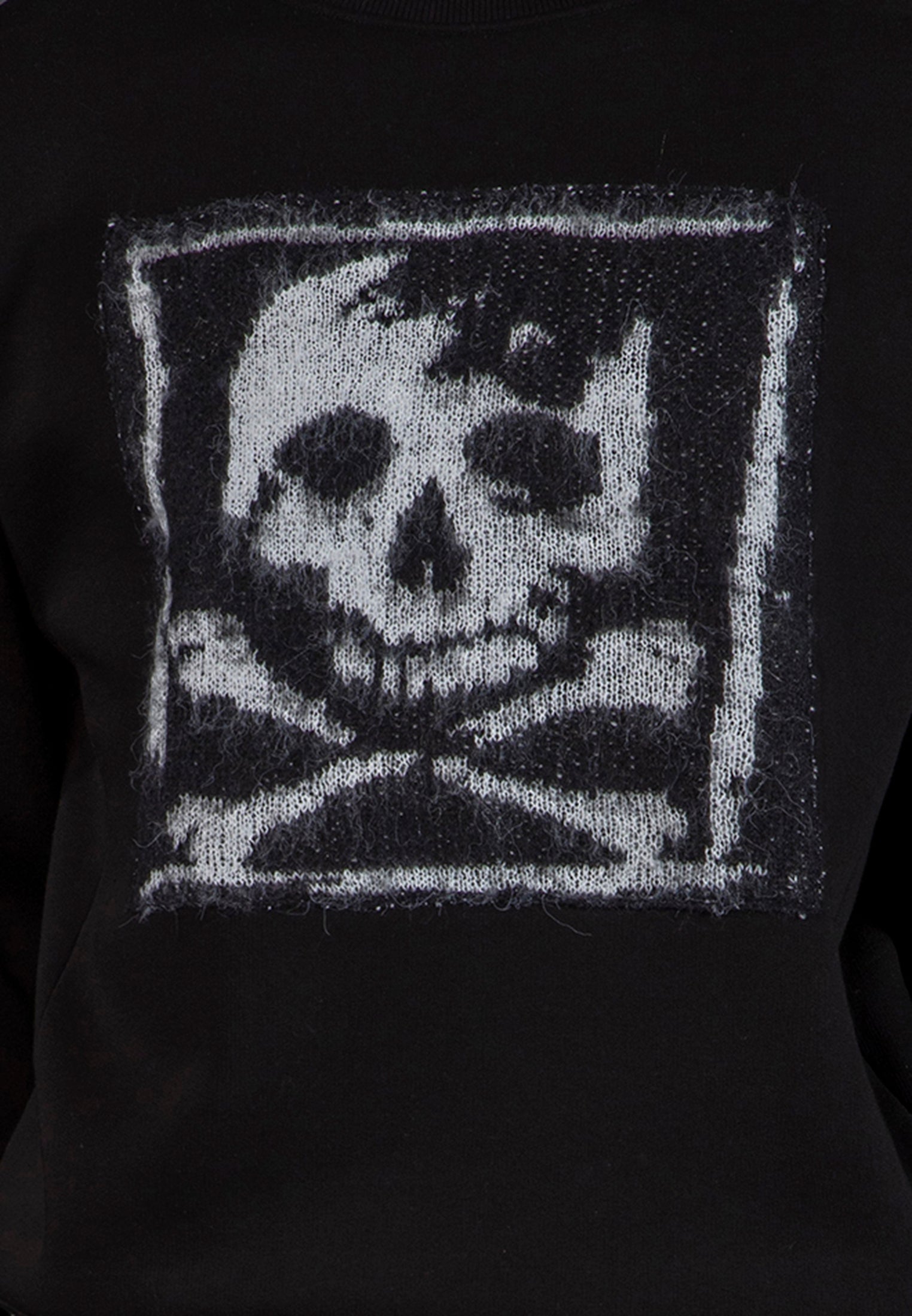 ANTARSIA SKULL SWEAT BLACK