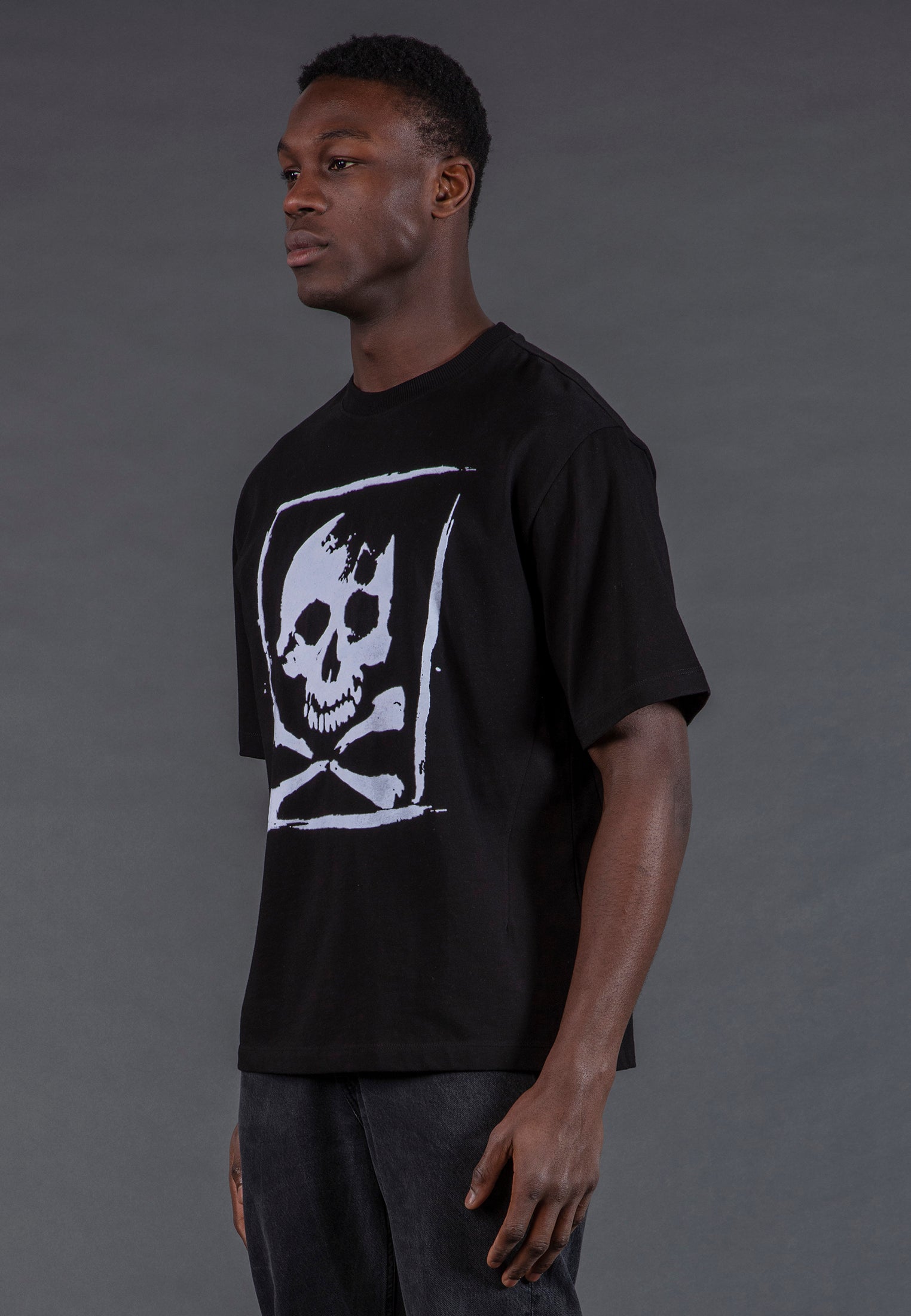 SKULL CROSSBONES T-SHIRT BLACK