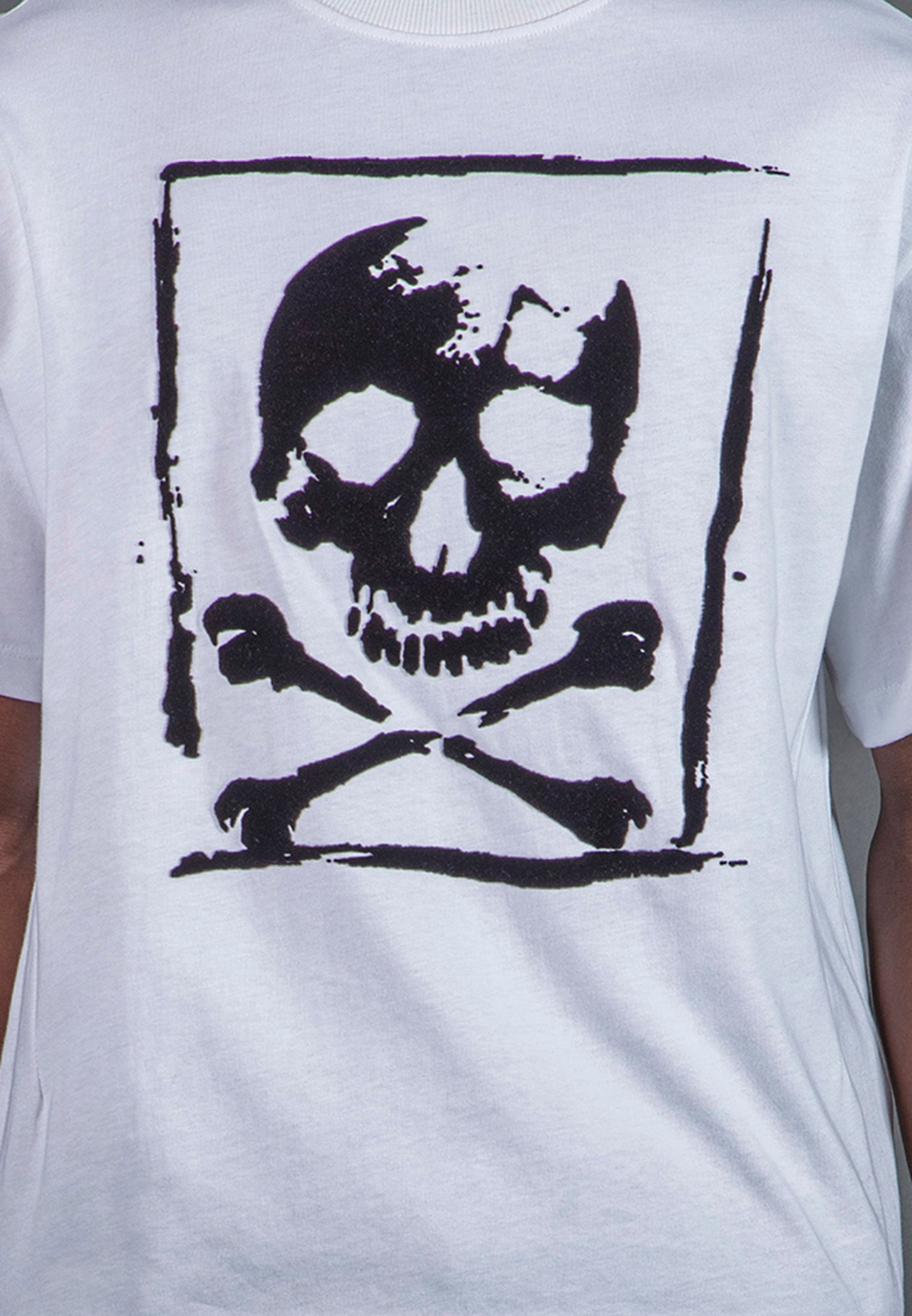 SKULL CROSSBONES T-SHIRT WHITE