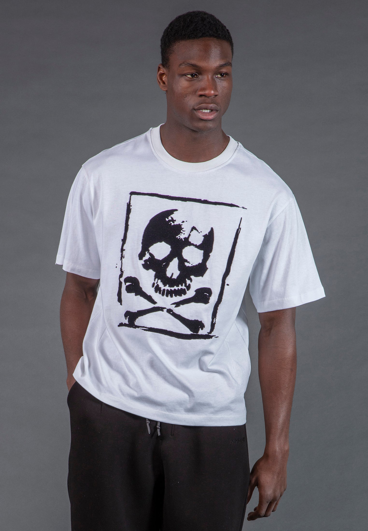 SKULL CROSSBONES T-SHIRT WHITE