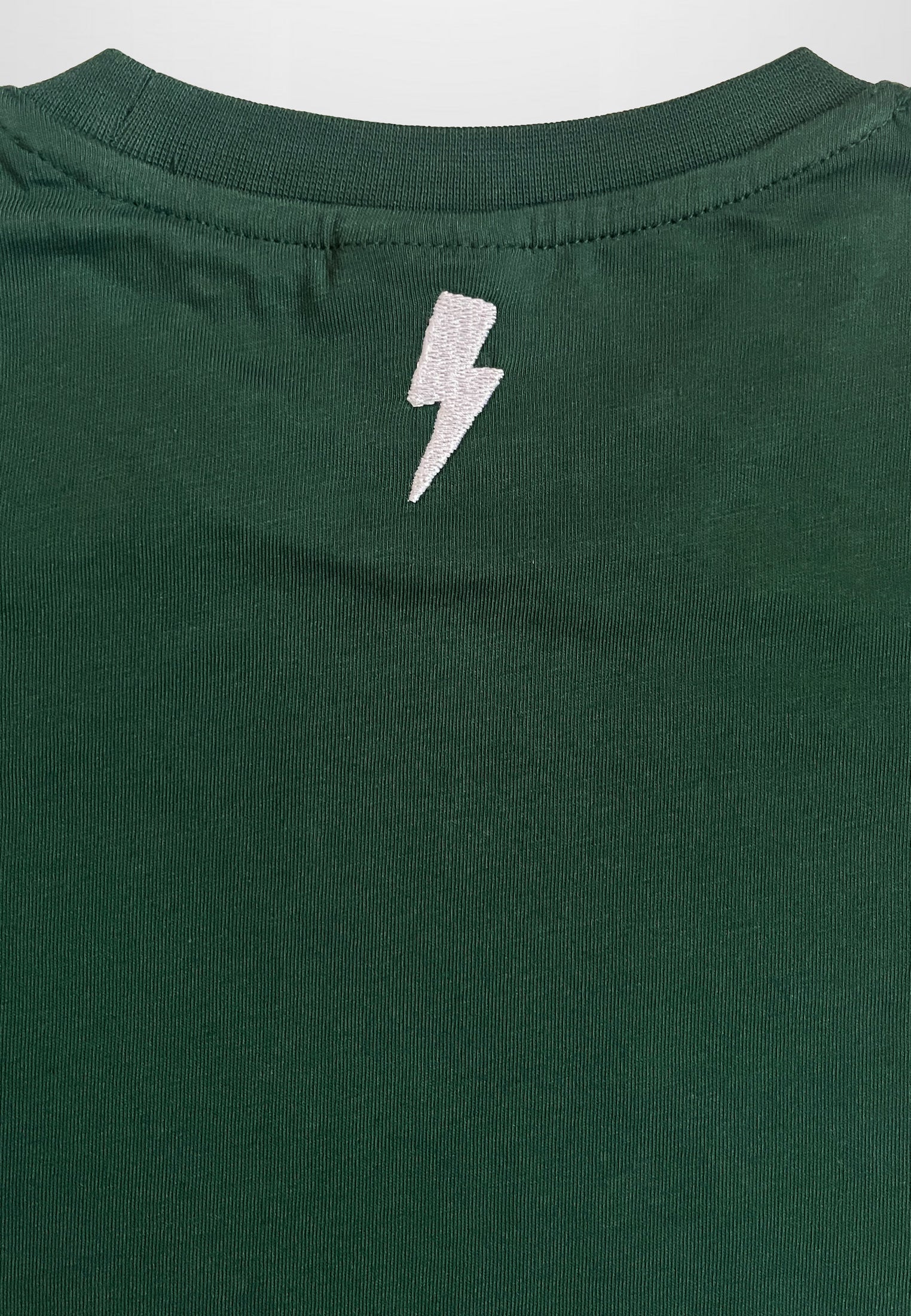 GOOD VIBES GIRLS T-SHIRT BOTTLE GREEN