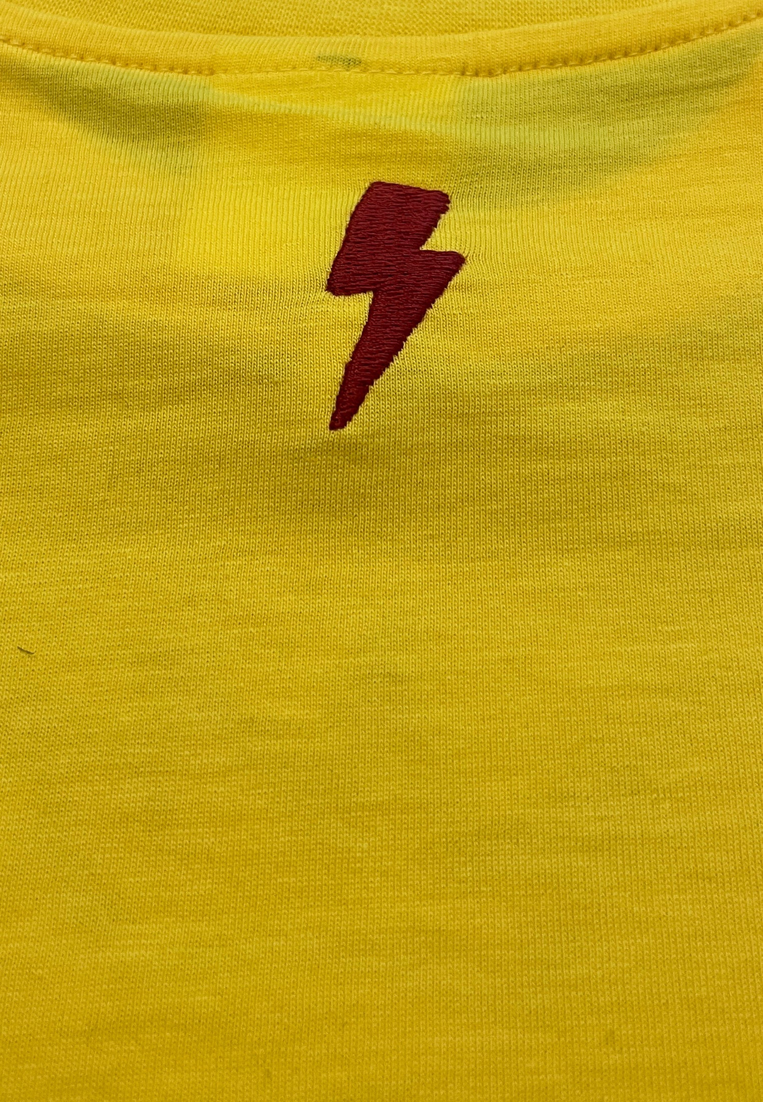 GOOD VIBES GIRLS T-SHIRT YELLOW