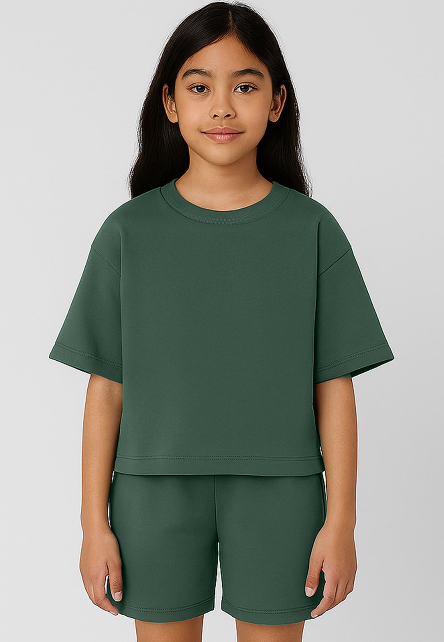 RELIGION GIRLS OVERSIZED T-SHIRT GREEN
