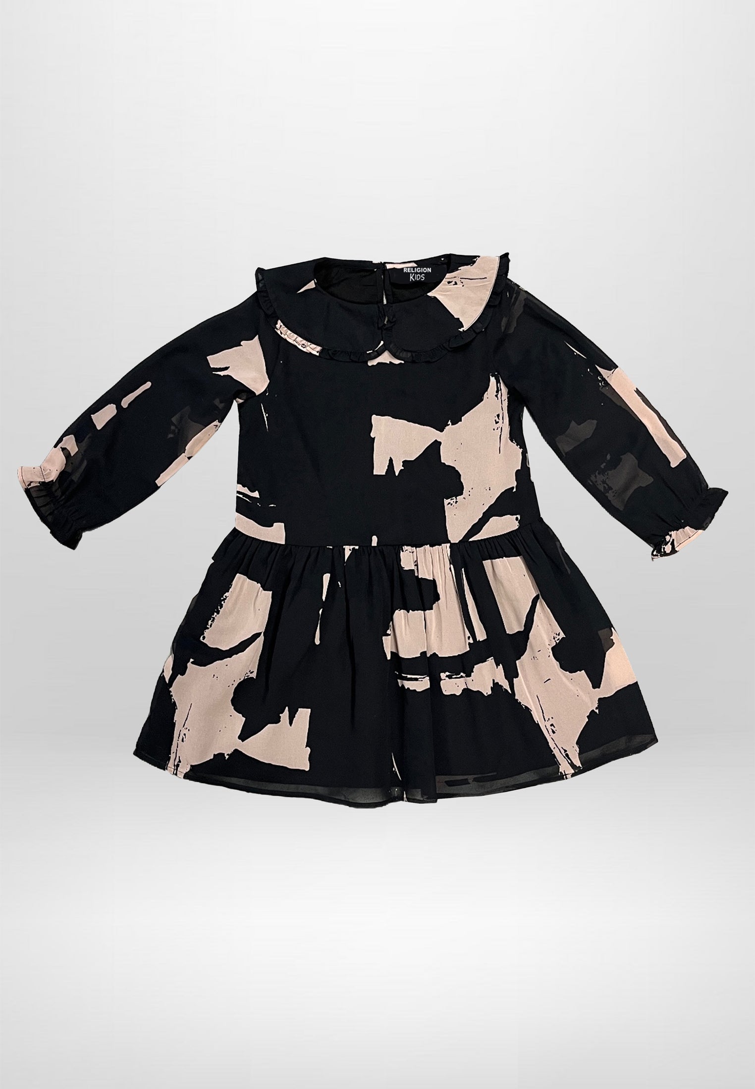 AMELIE DRESS FACADE BLACK & ASHES