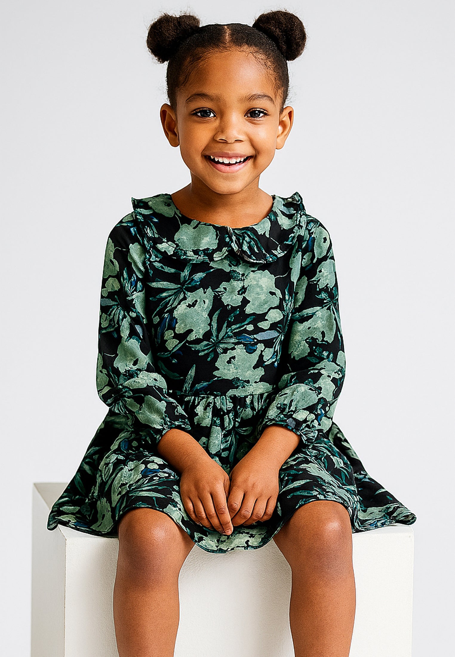 AMELIE DRESS PRIME GREEN