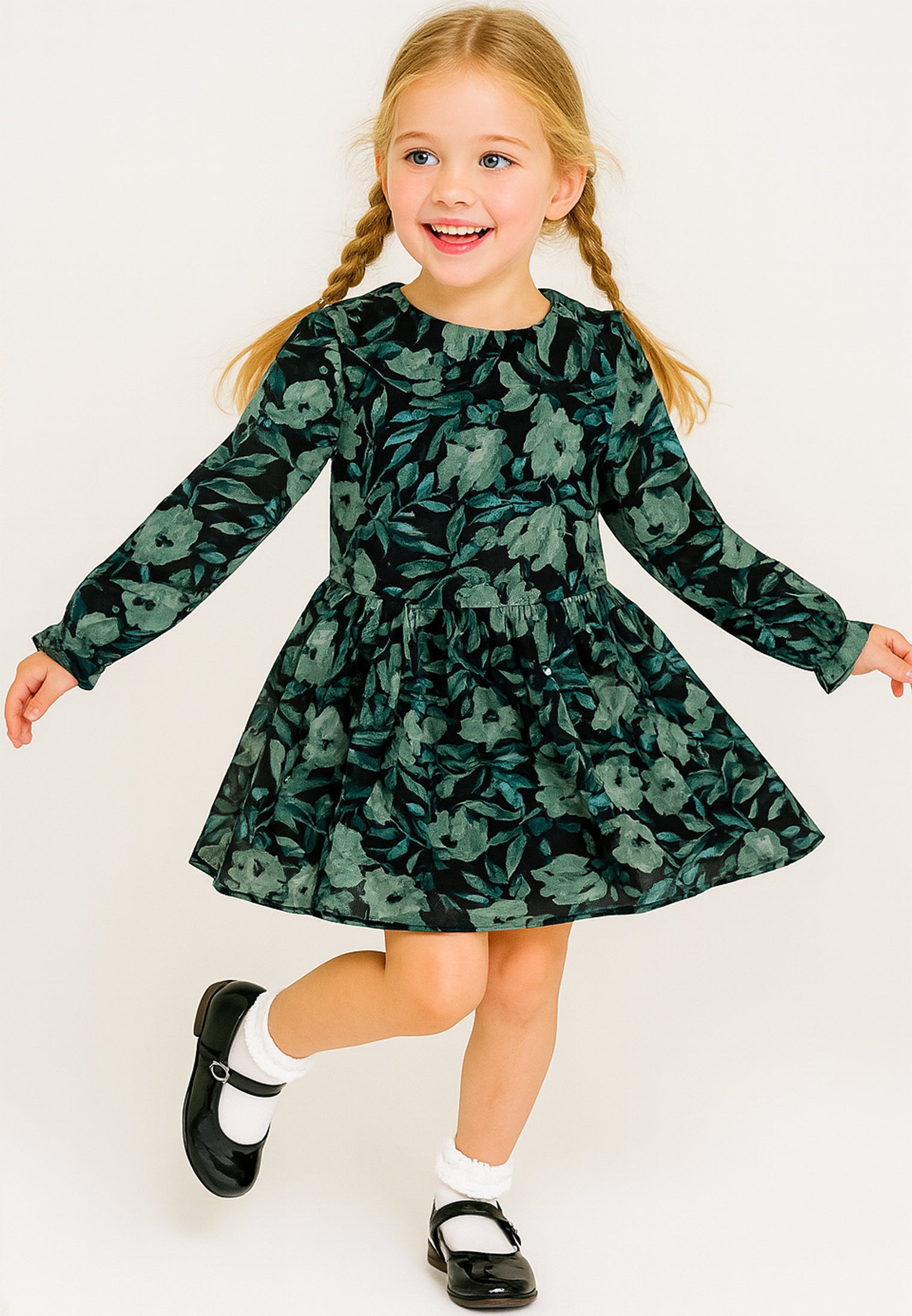 AMELIE DRESS PRIME GREEN