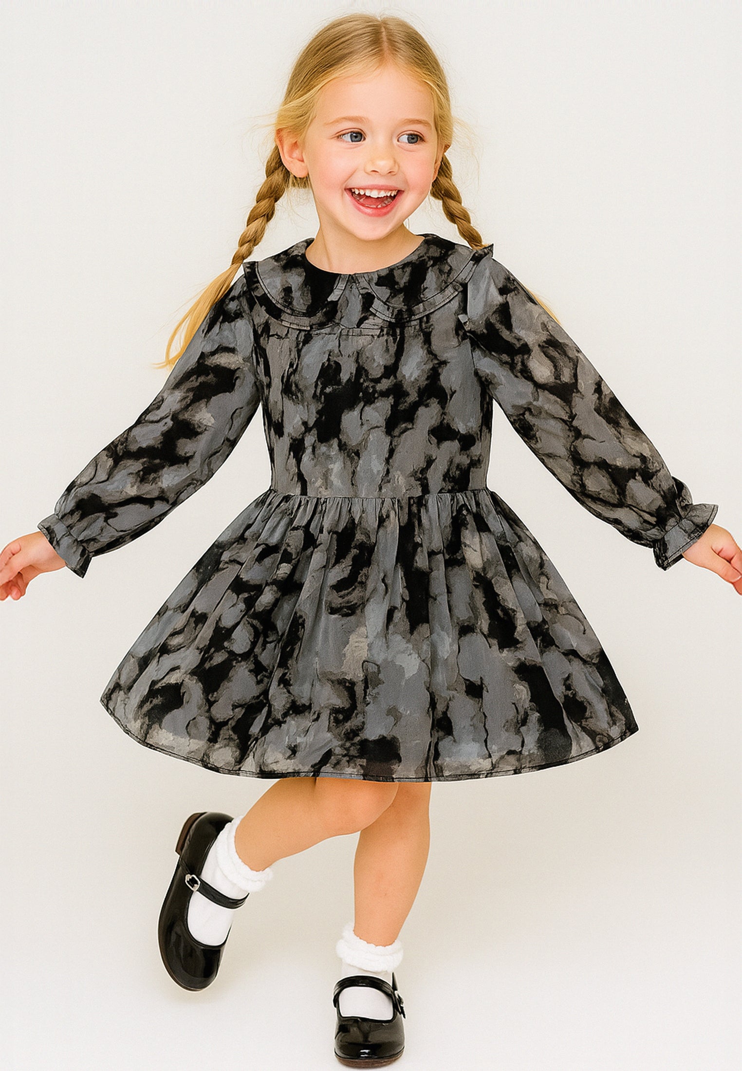 AMELIE DRESS SOLVENT BRINDLE