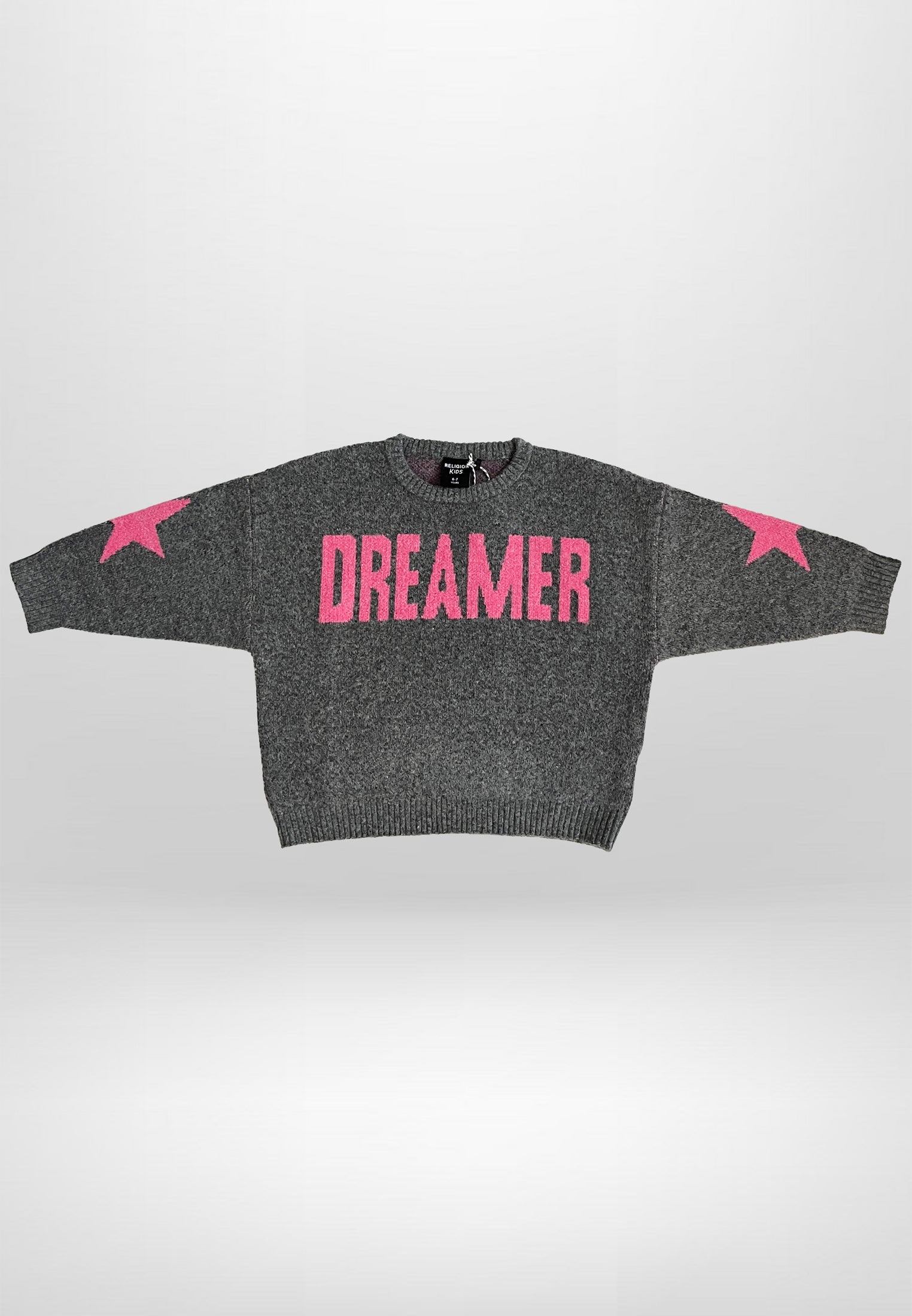 GIRLS DREAMER JUMPER CHARCOAL