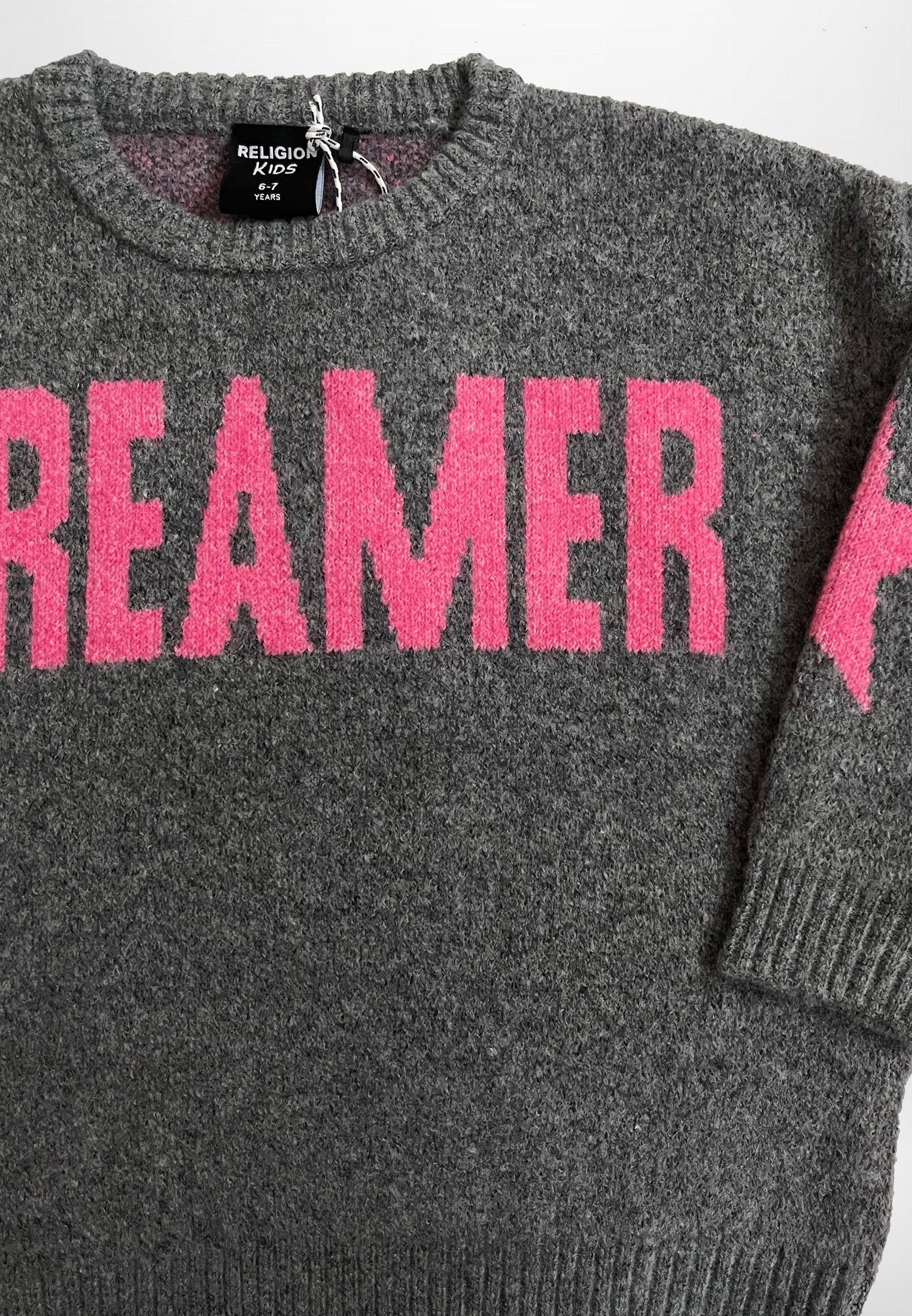 GIRLS DREAMER JUMPER CHARCOAL