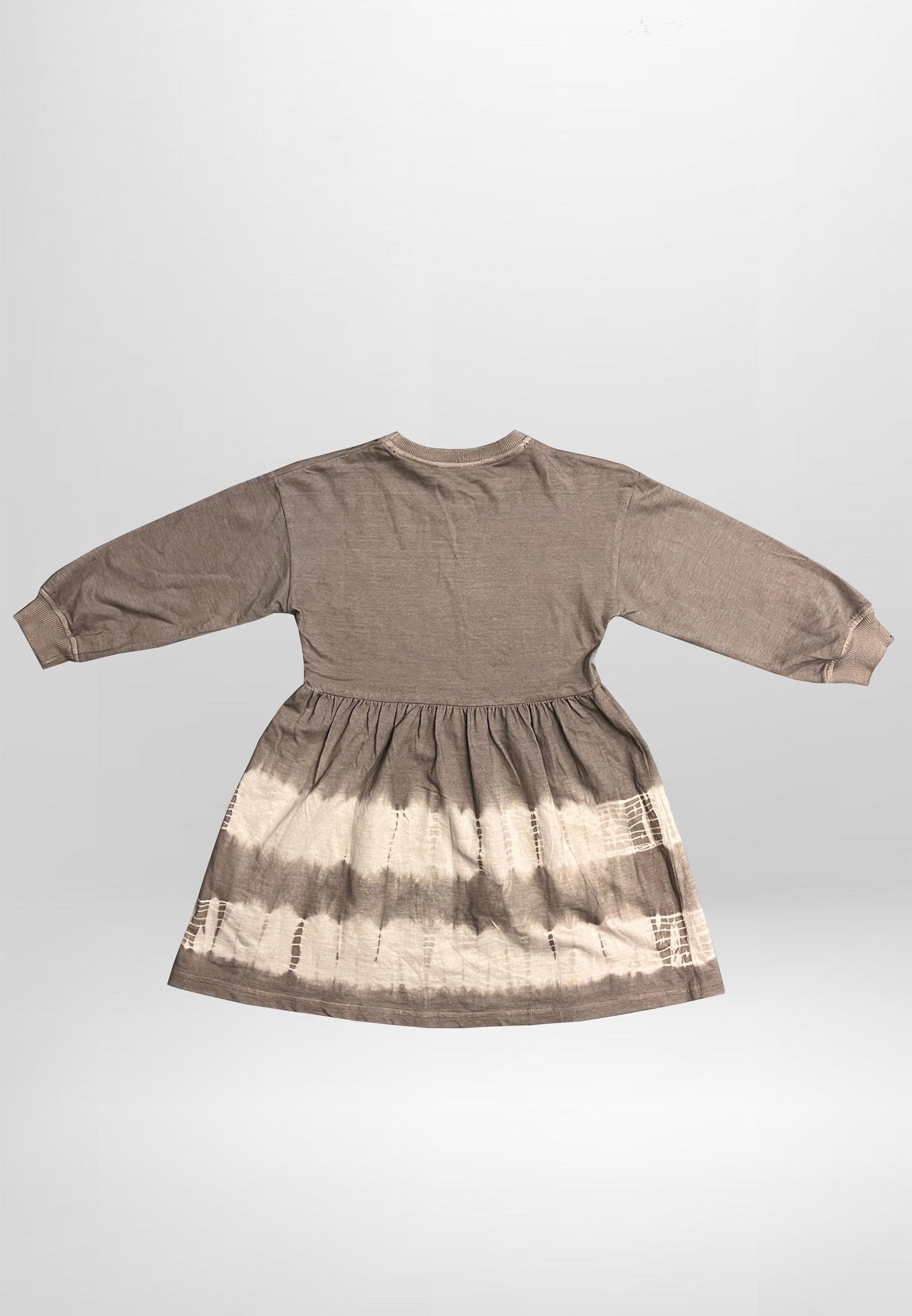 EMMY DRESS TAUPE & GREY