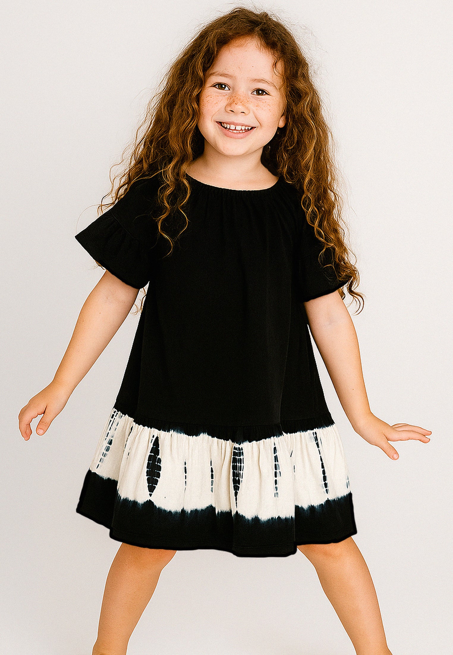 JANE DRESS BLACK & WHITE