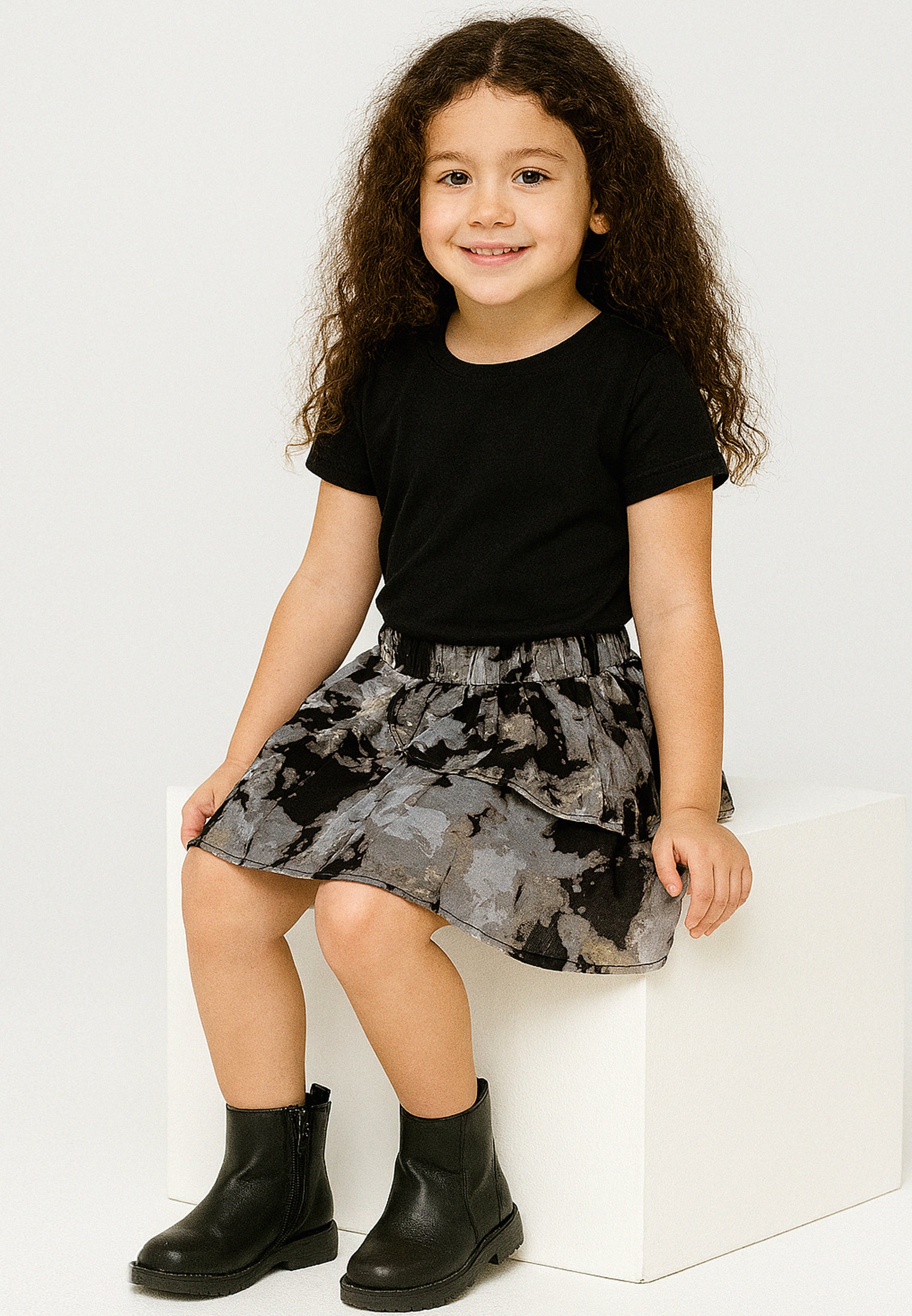 LINDA SKIRT SOLVENT BRINDLE