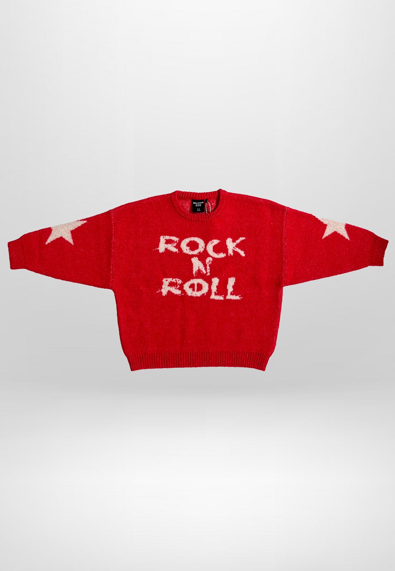 GIRLS ROCK N ROLL JUMPER RED