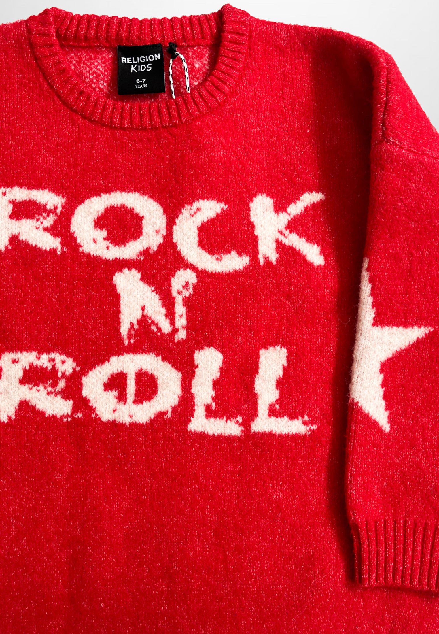 GIRLS ROCK N ROLL JUMPER RED