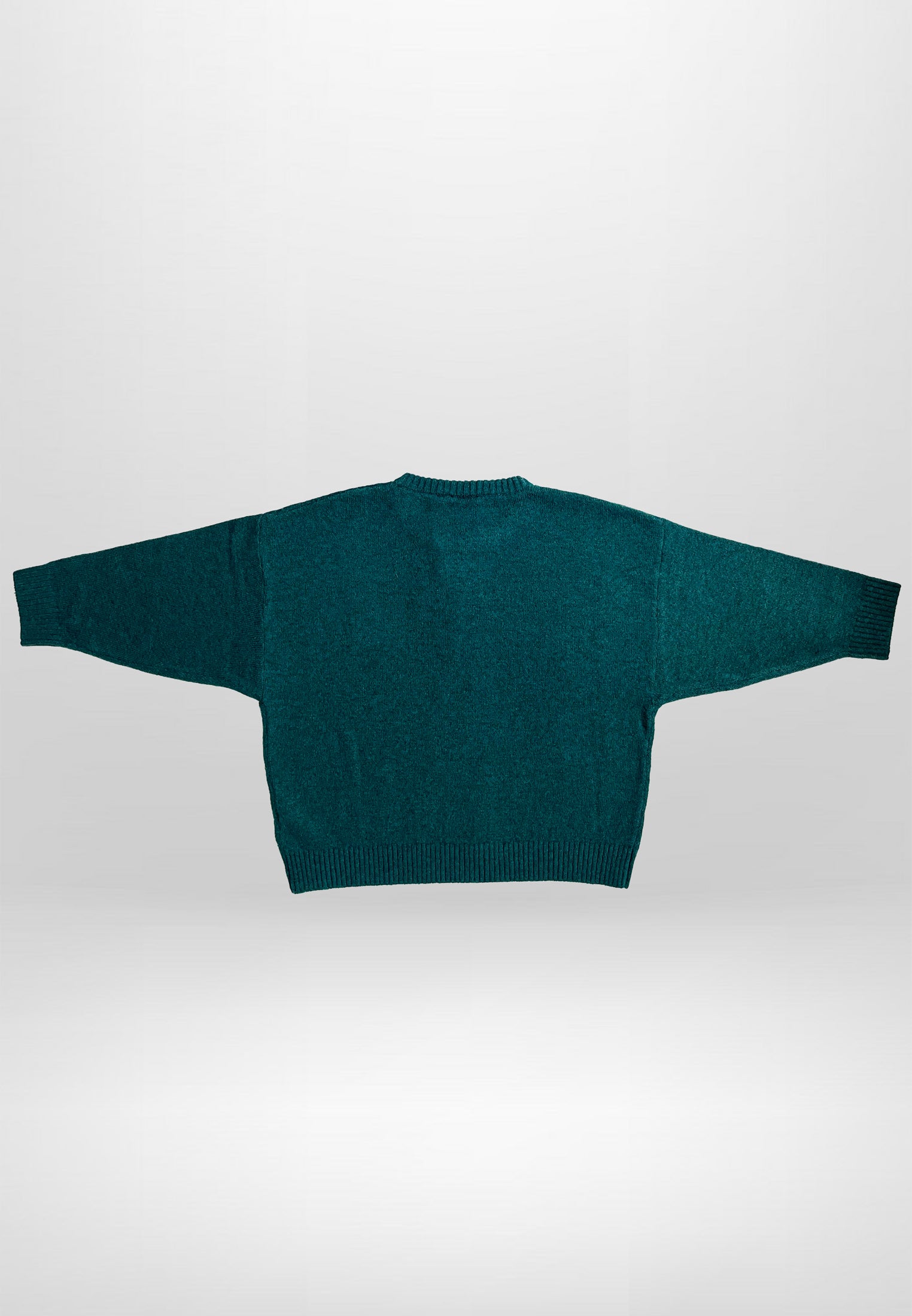 GIRLS SKULLY LOGO JUMPER FOREST GREEN