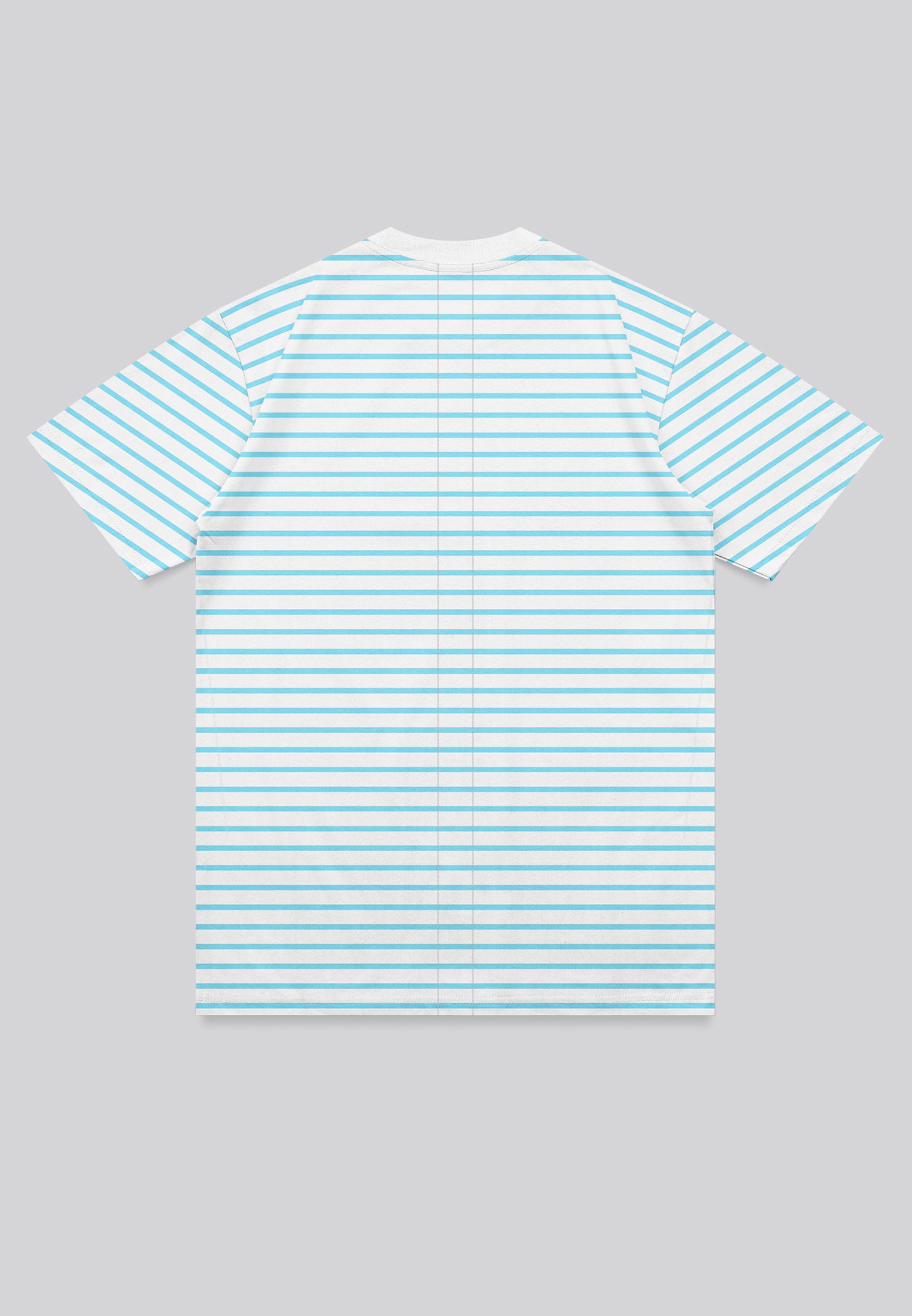 STRIPE T-SHIRT POWDER BLUE