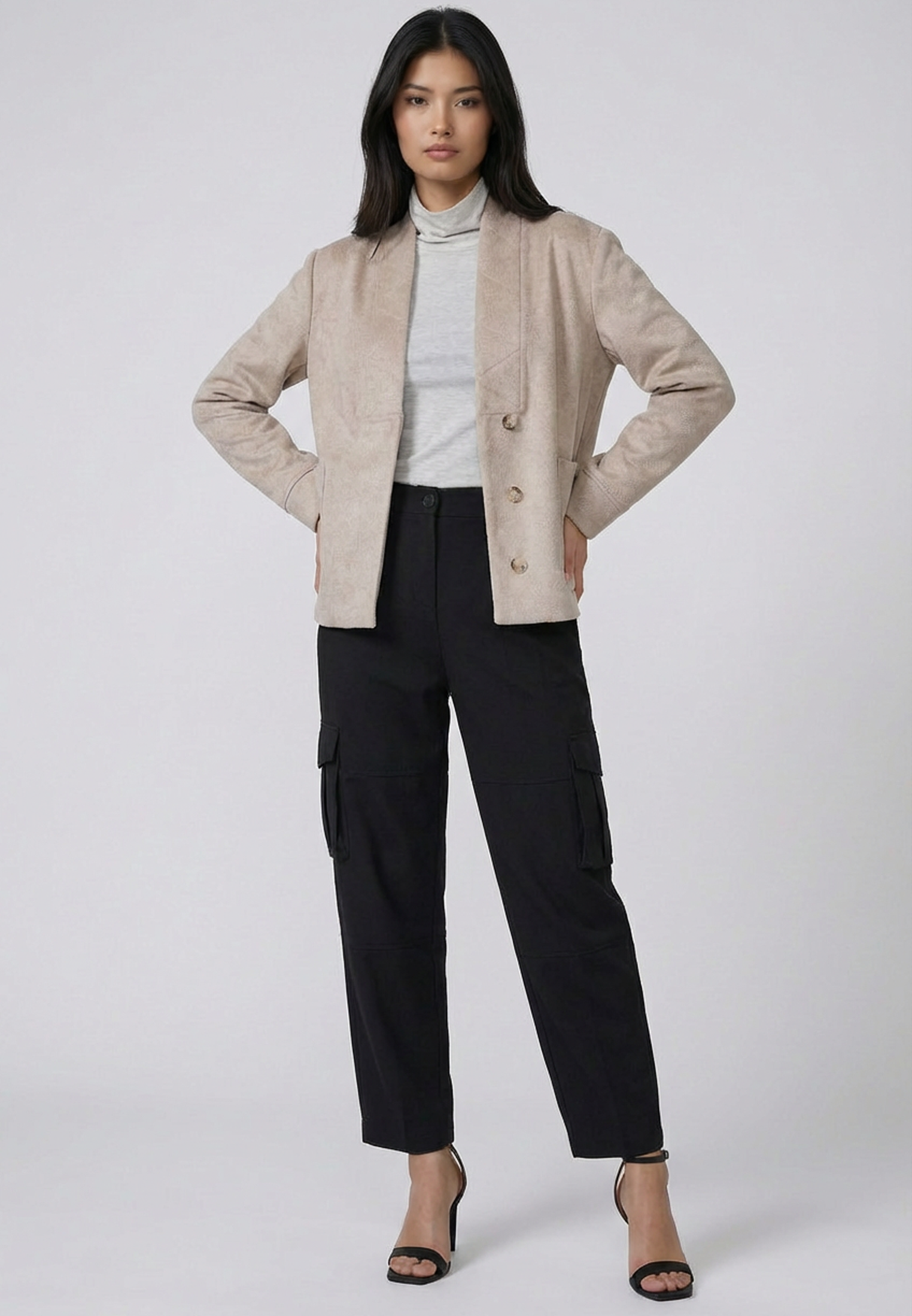 OBERON JACKET OATMEAL