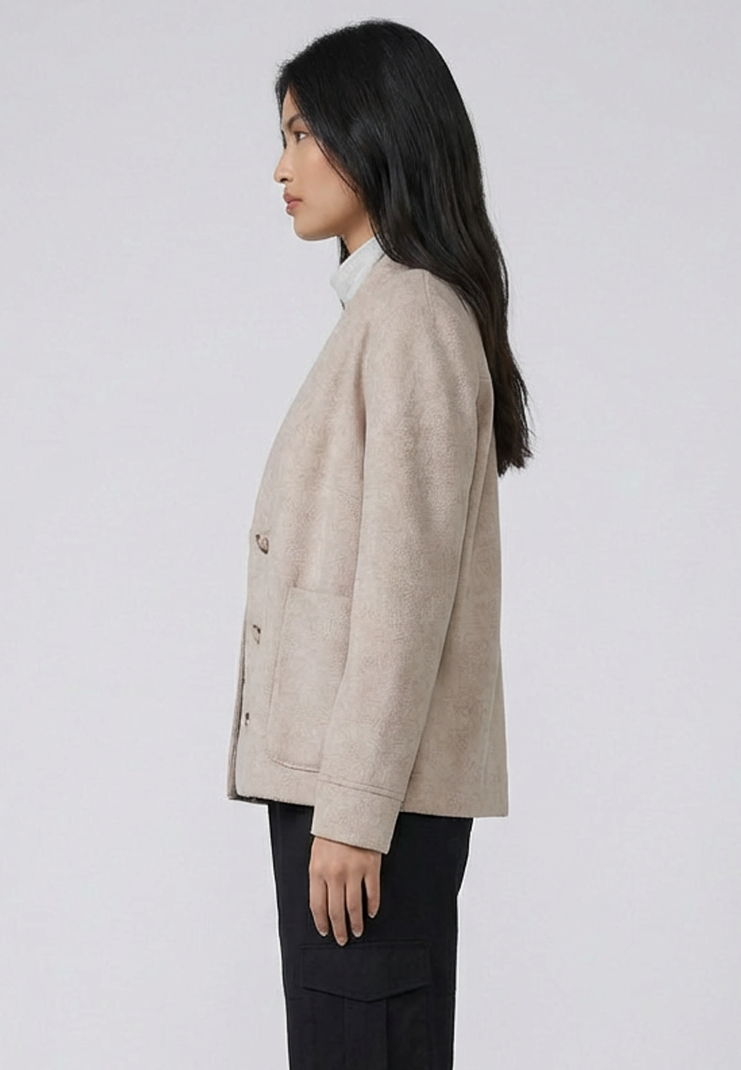 OBERON JACKET OATMEAL