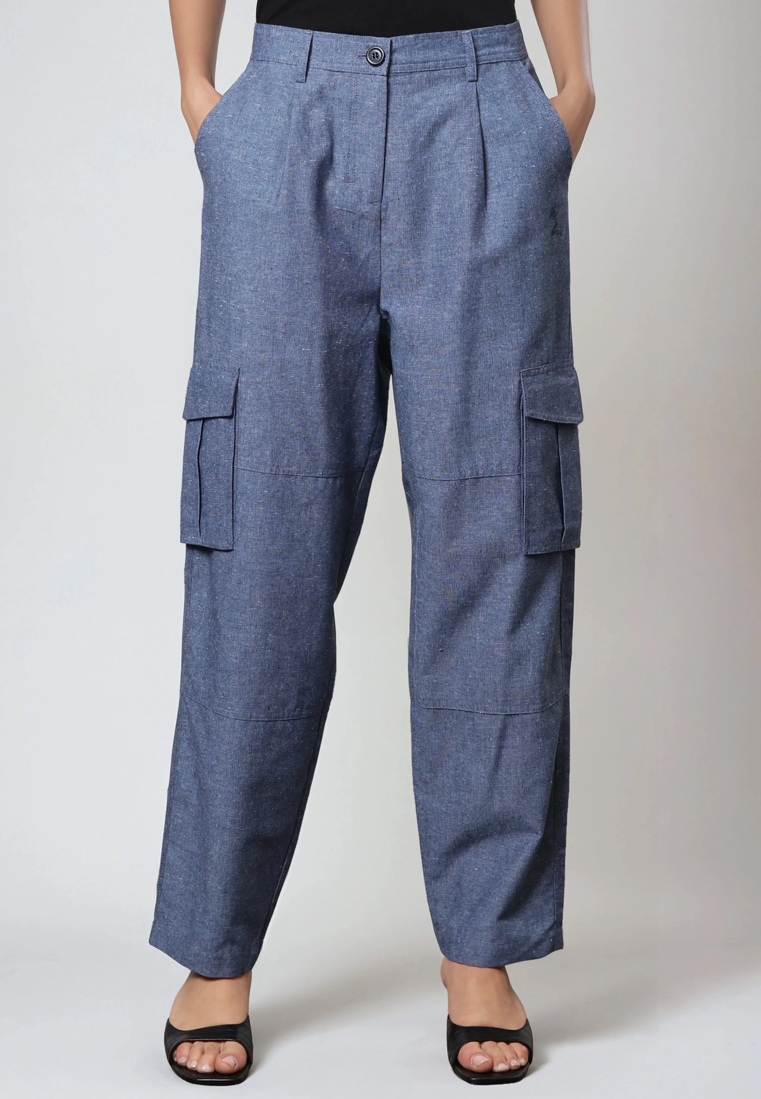 TRIBE TROUSERS BLUE
