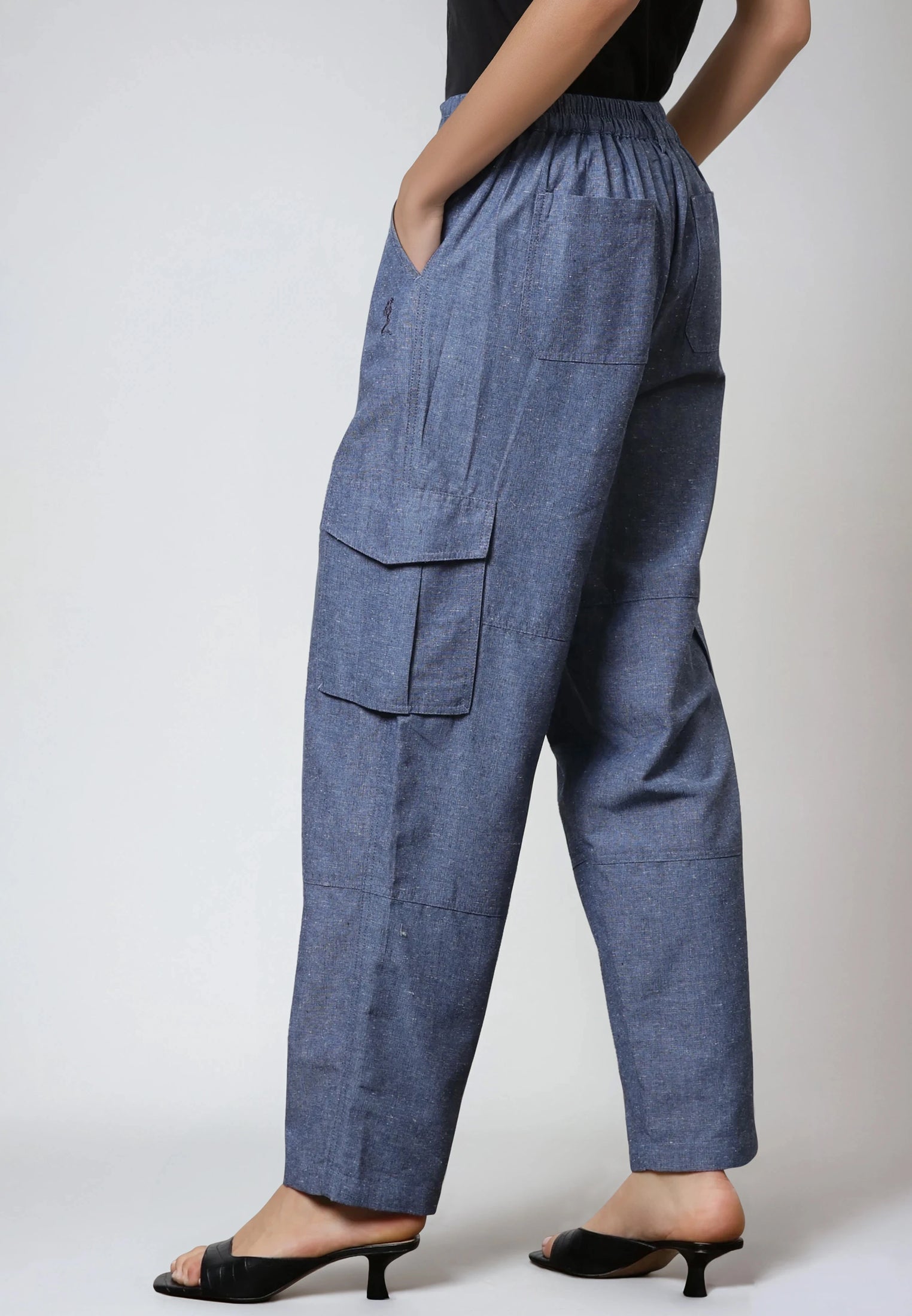 TRIBE TROUSERS BLUE