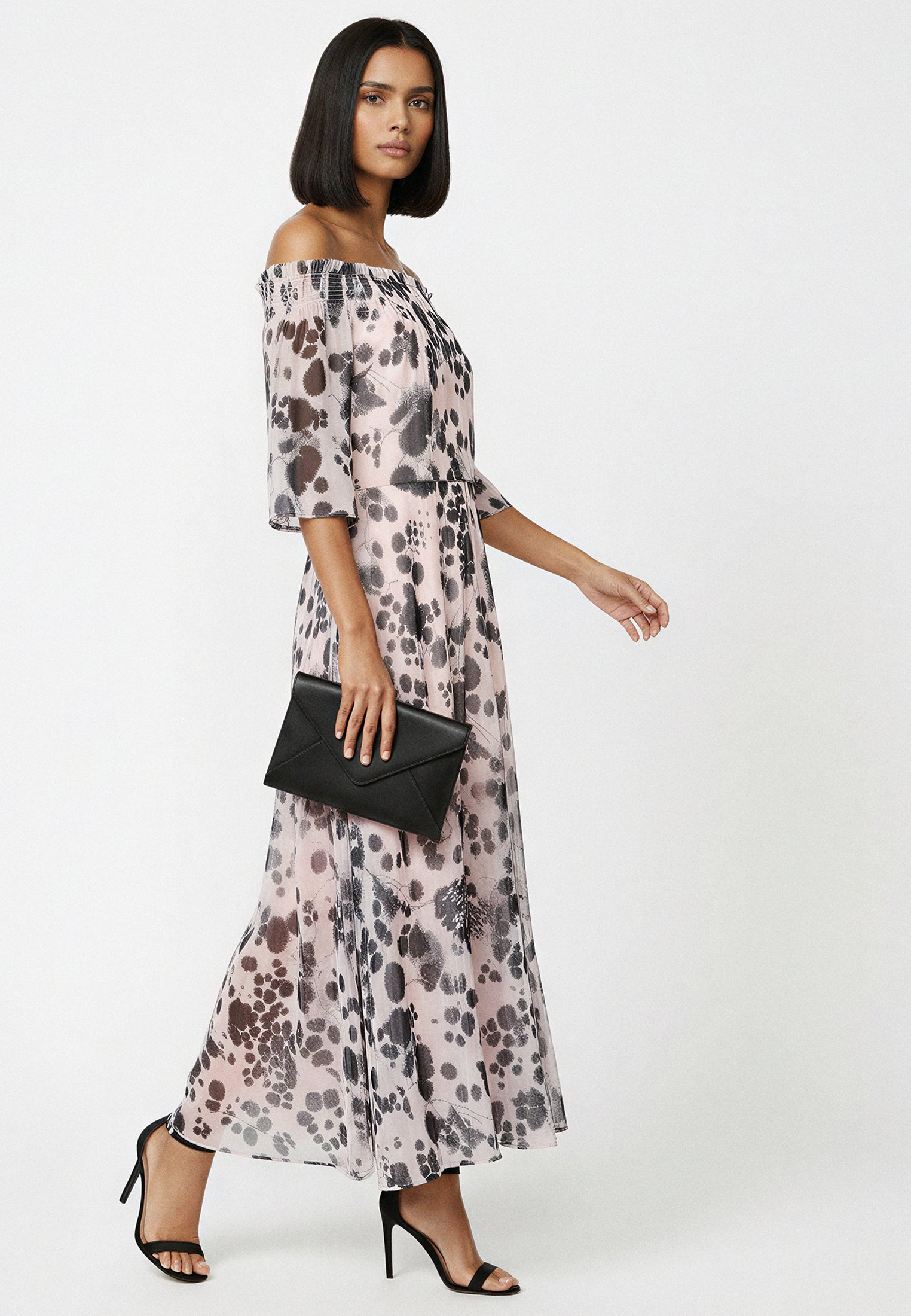 LOVELY OFF THE SHOULDER DRESS LUSH