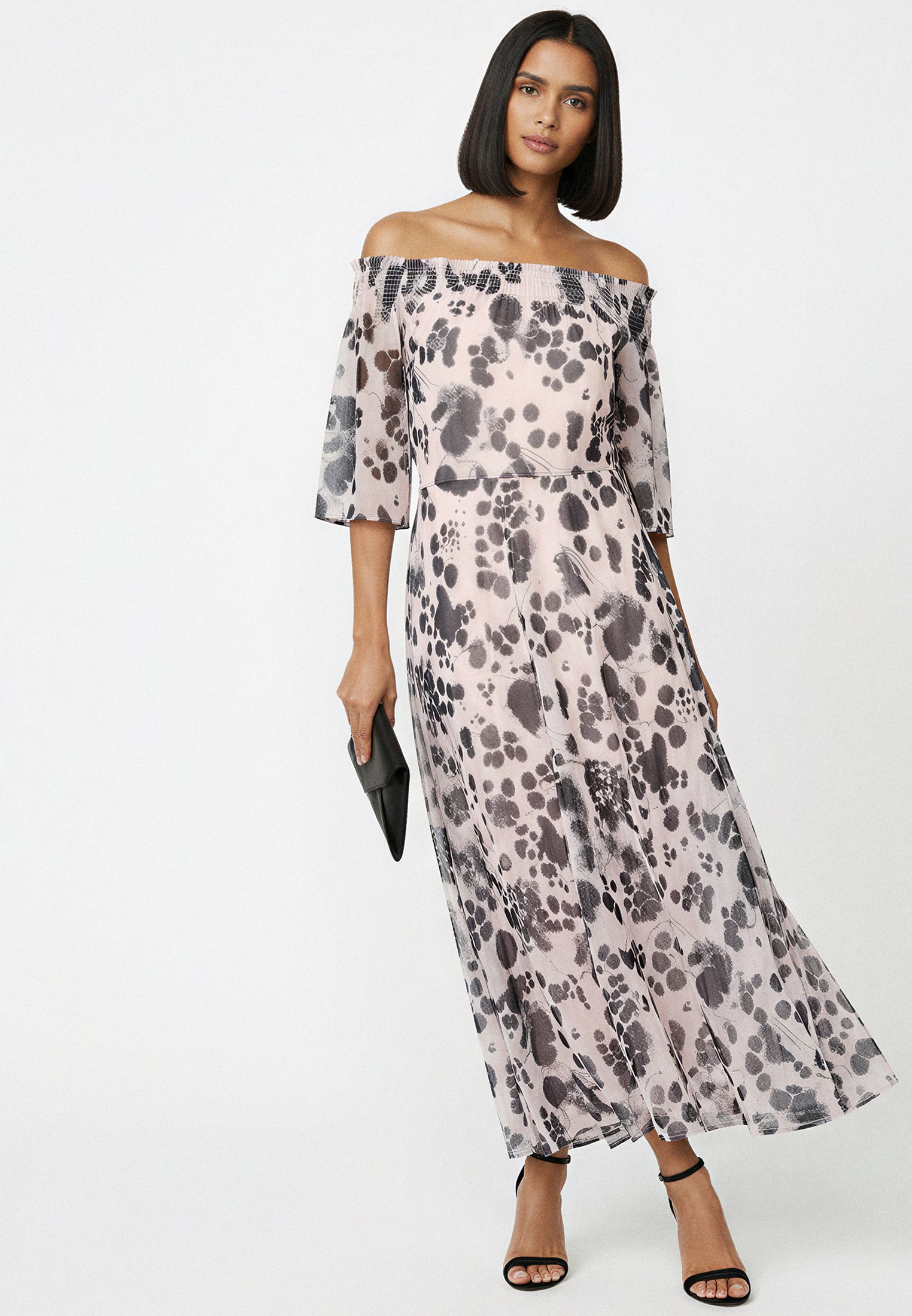 LOVELY OFF THE SHOULDER DRESS LUSH