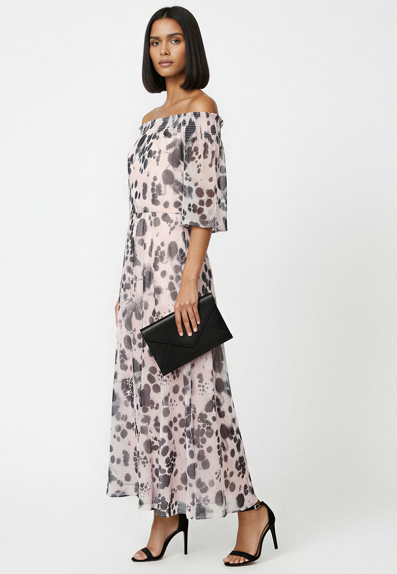 LOVELY OFF THE SHOULDER DRESS LUSH