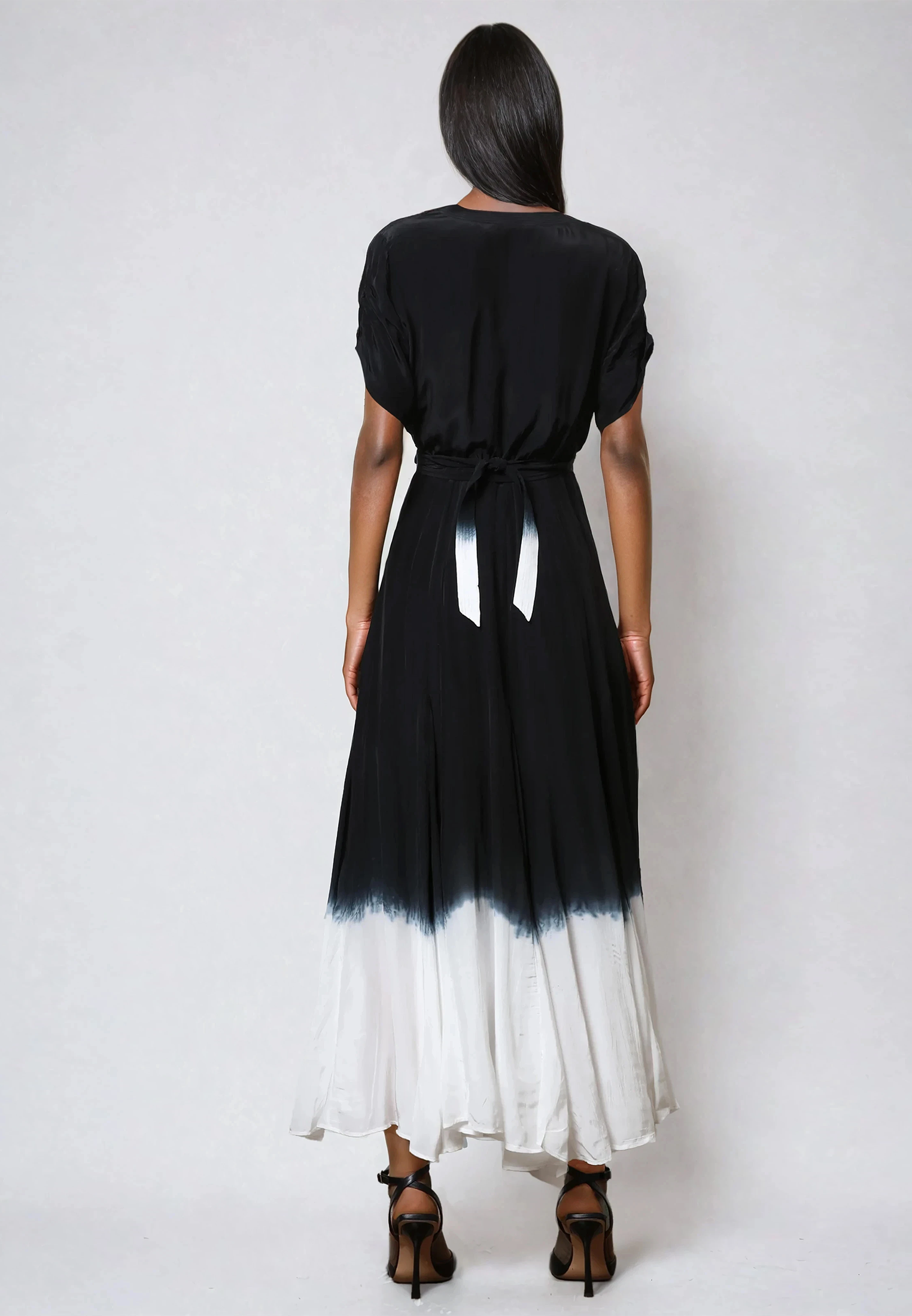 SOLSTICE MAXI DRESS DIP DYE
