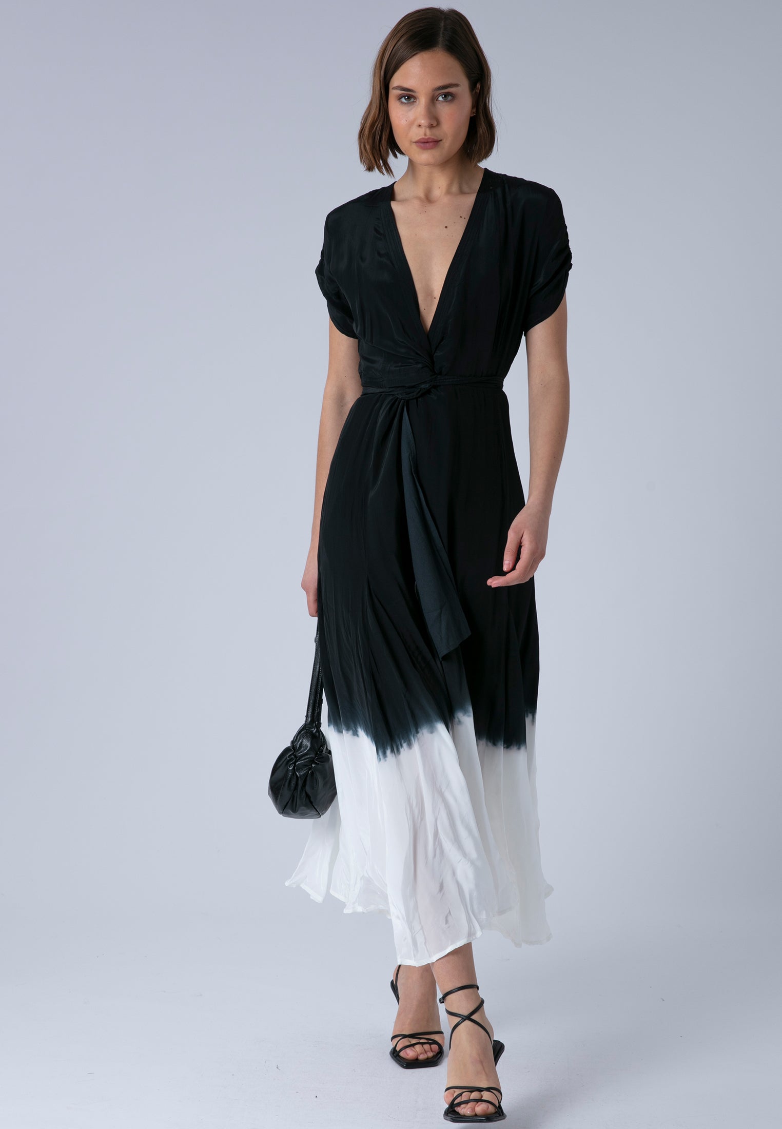 SOLSTICE MAXI DRESS DIP DYE