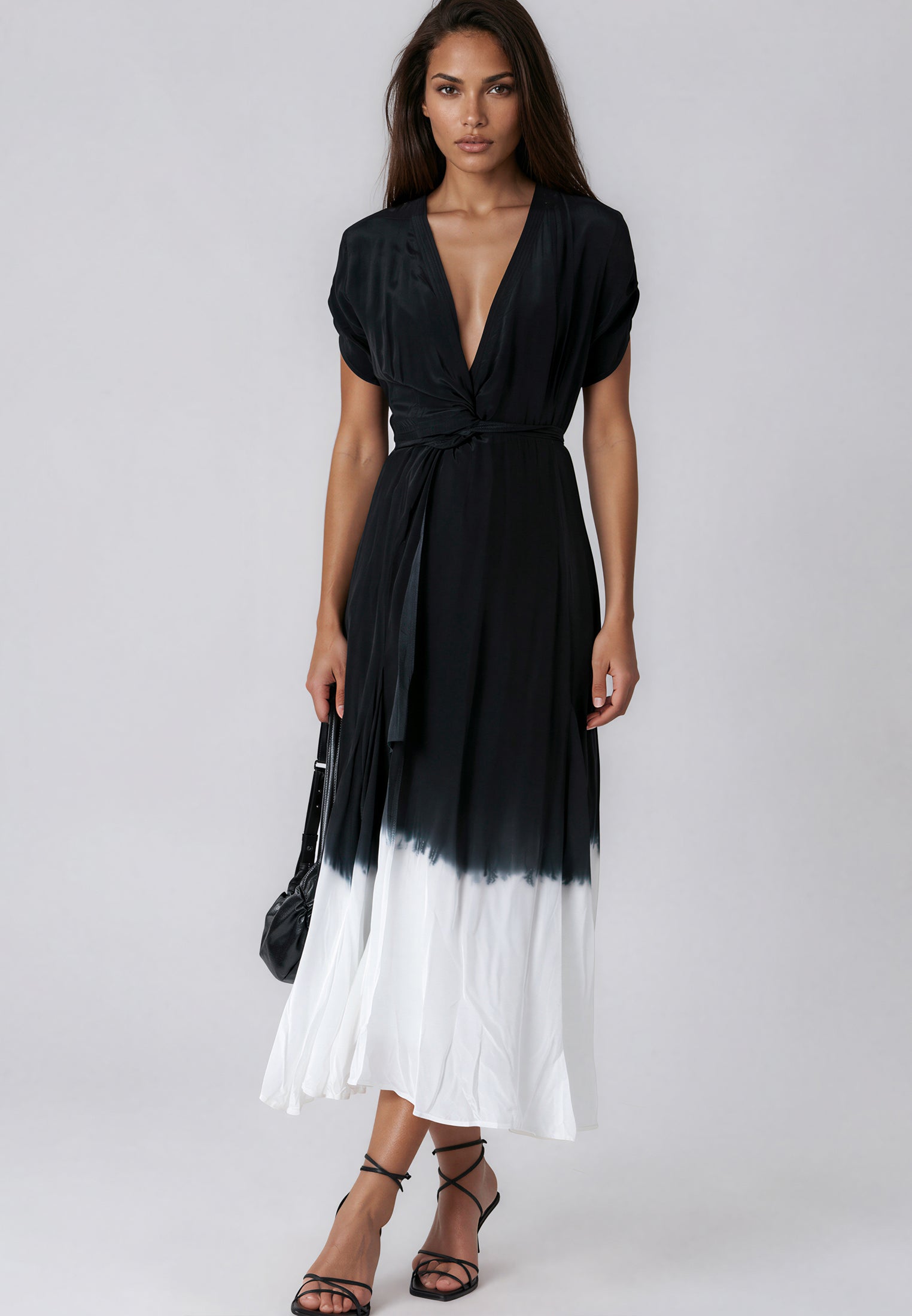 SOLSTICE MAXI DRESS DIP DYE