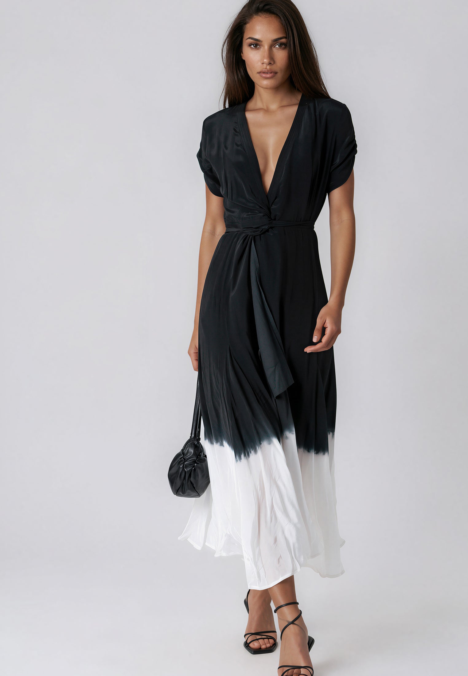SOLSTICE MAXI DRESS DIP DYE