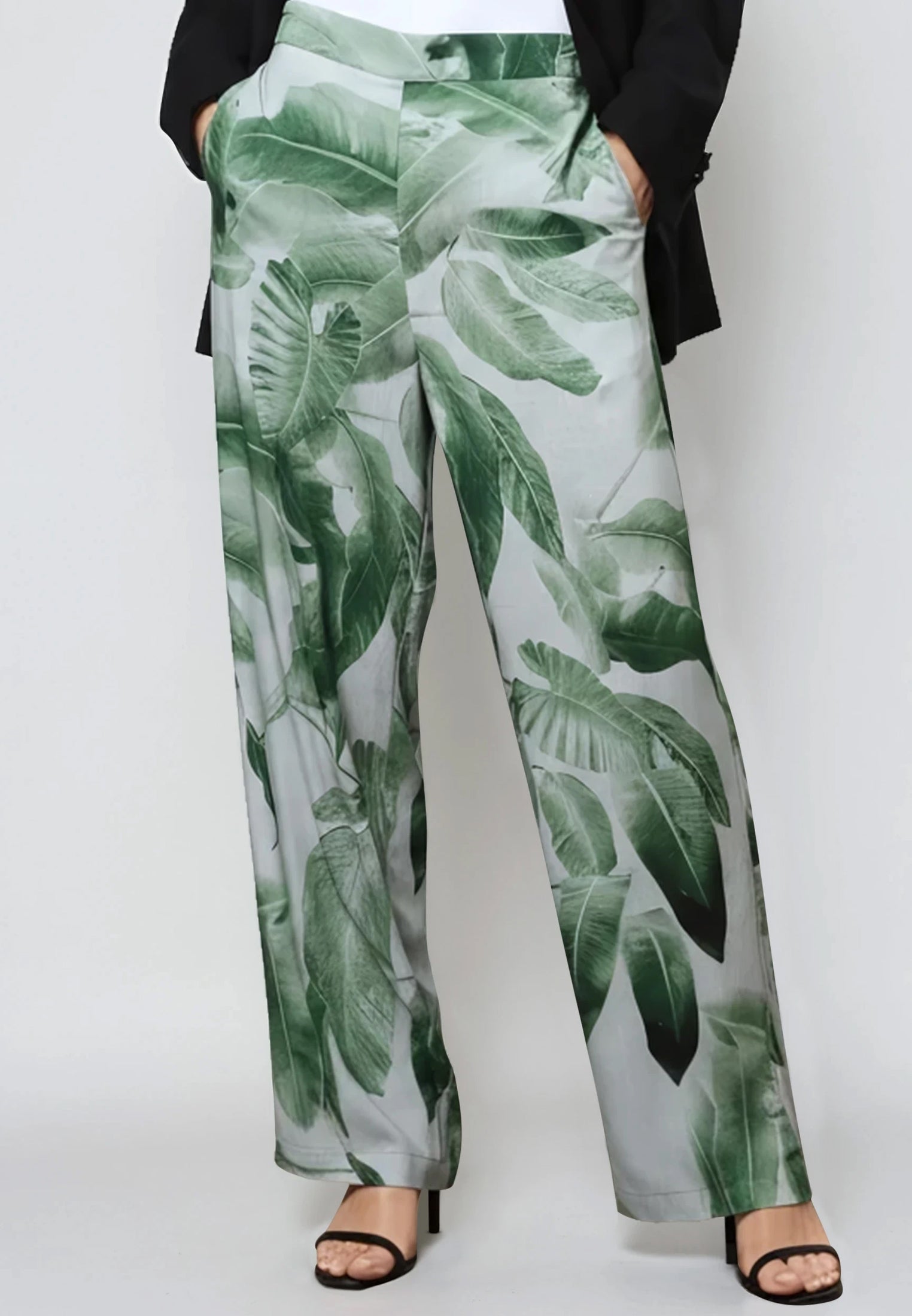 TIME TROUSERS BOTANIC GREEN