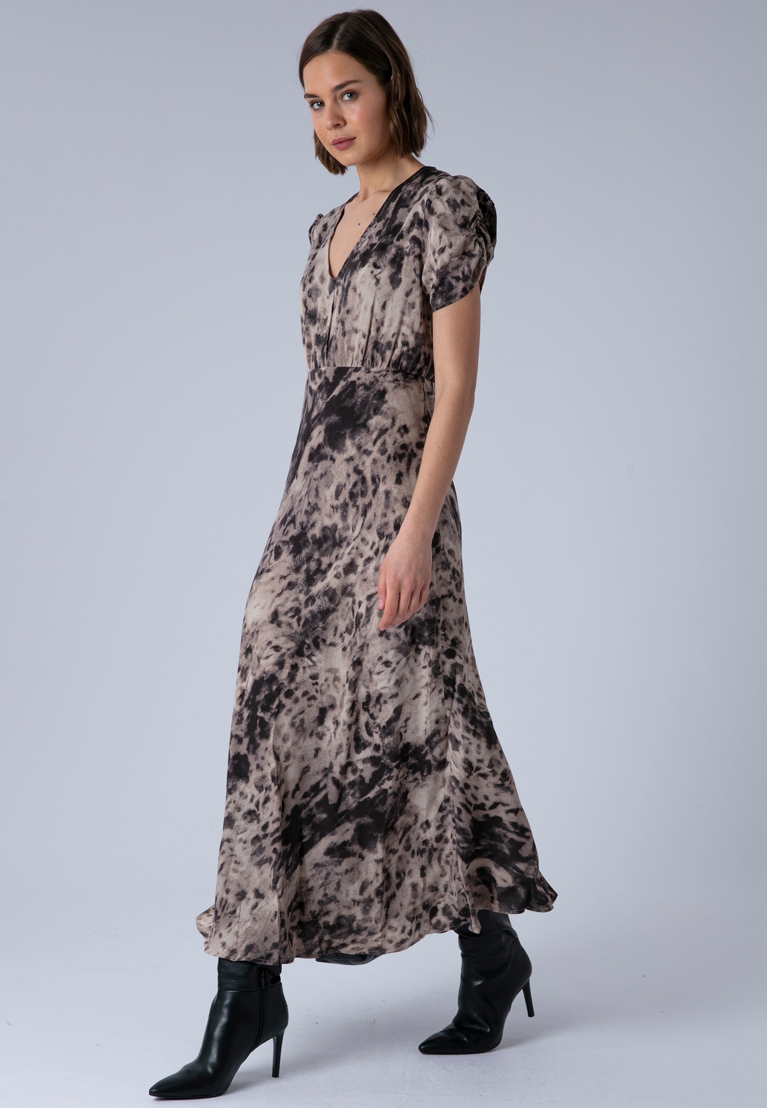 ISABEL DRESS LEOPARD