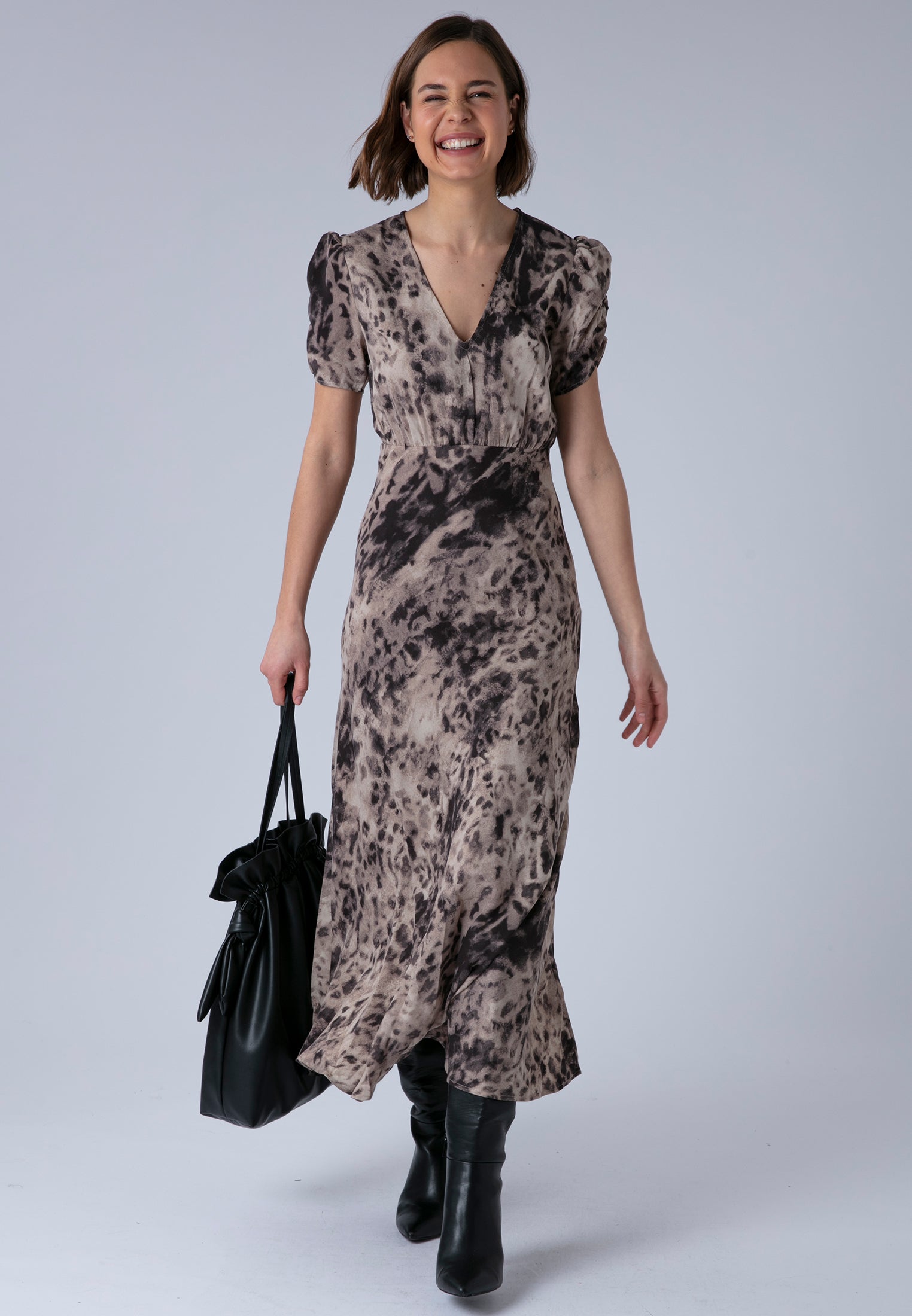 ISABEL DRESS LEOPARD