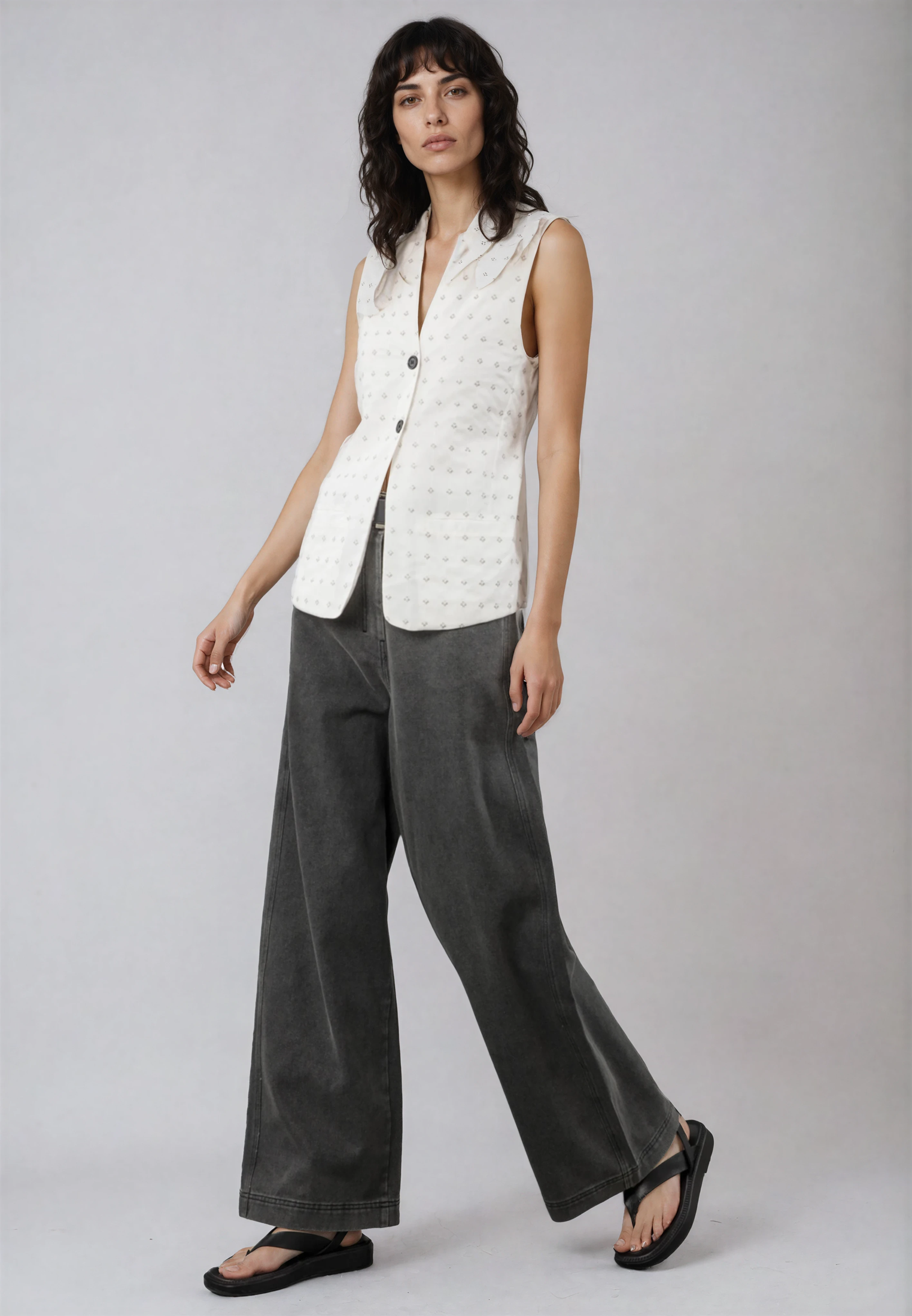 FLEET WAISTCOAT WHITE