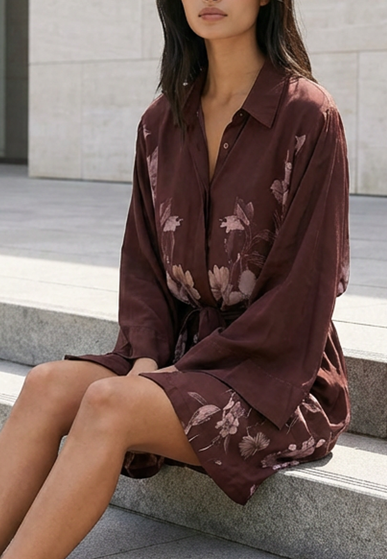 INVERSION LUST TUNIC BROWN