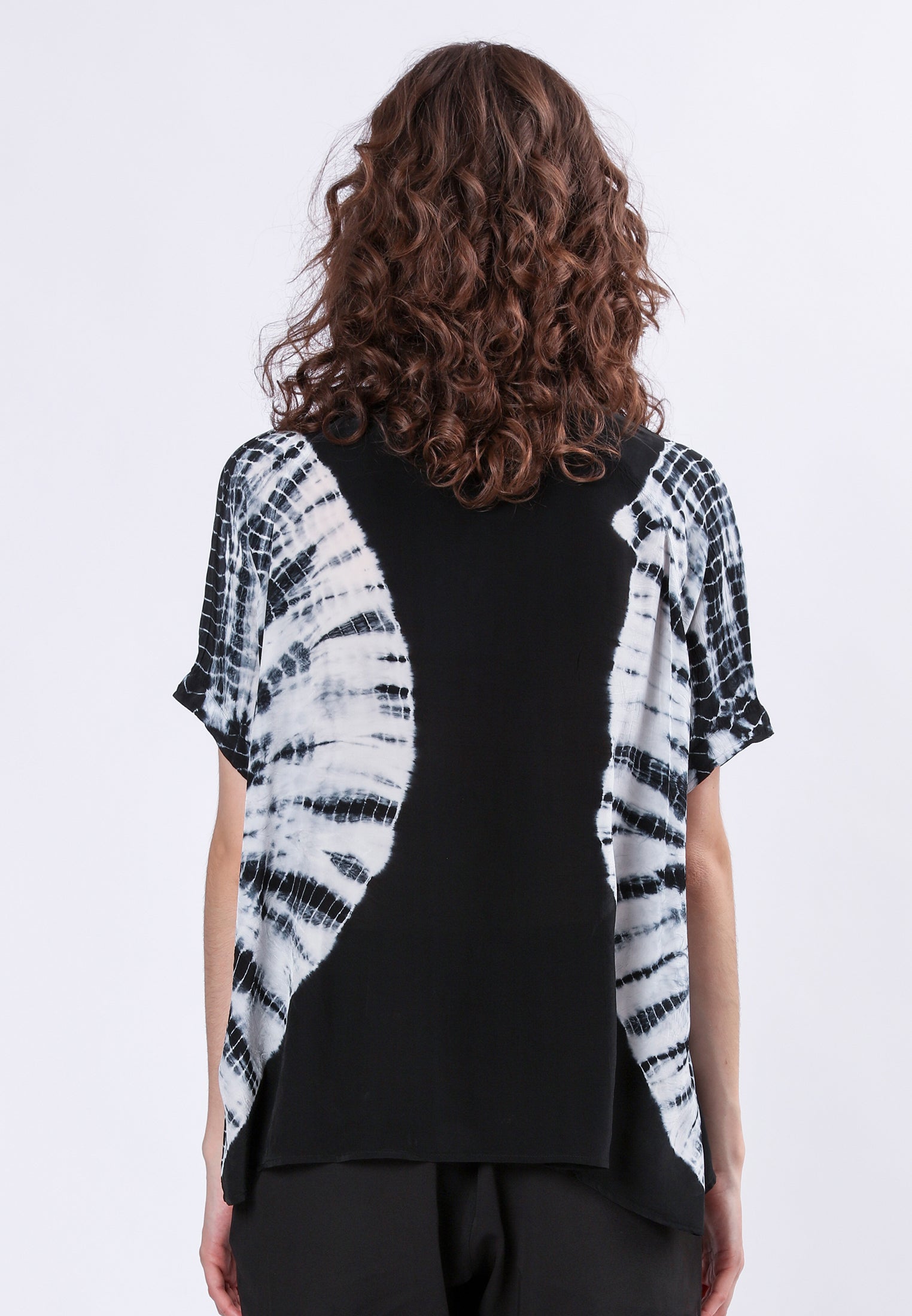 JADE TOP TIE DYE BLACK