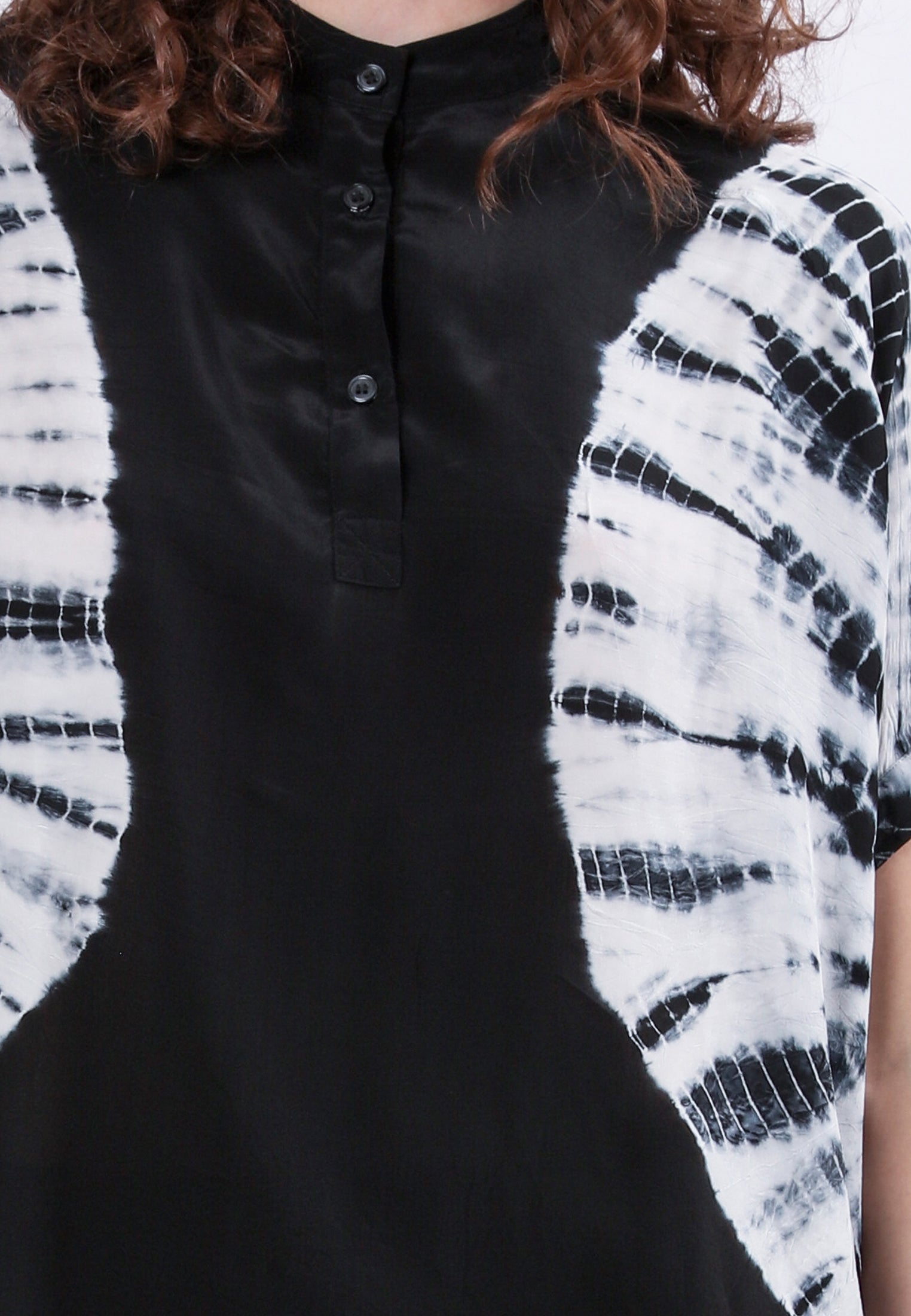 JADE TOP TIE DYE BLACK