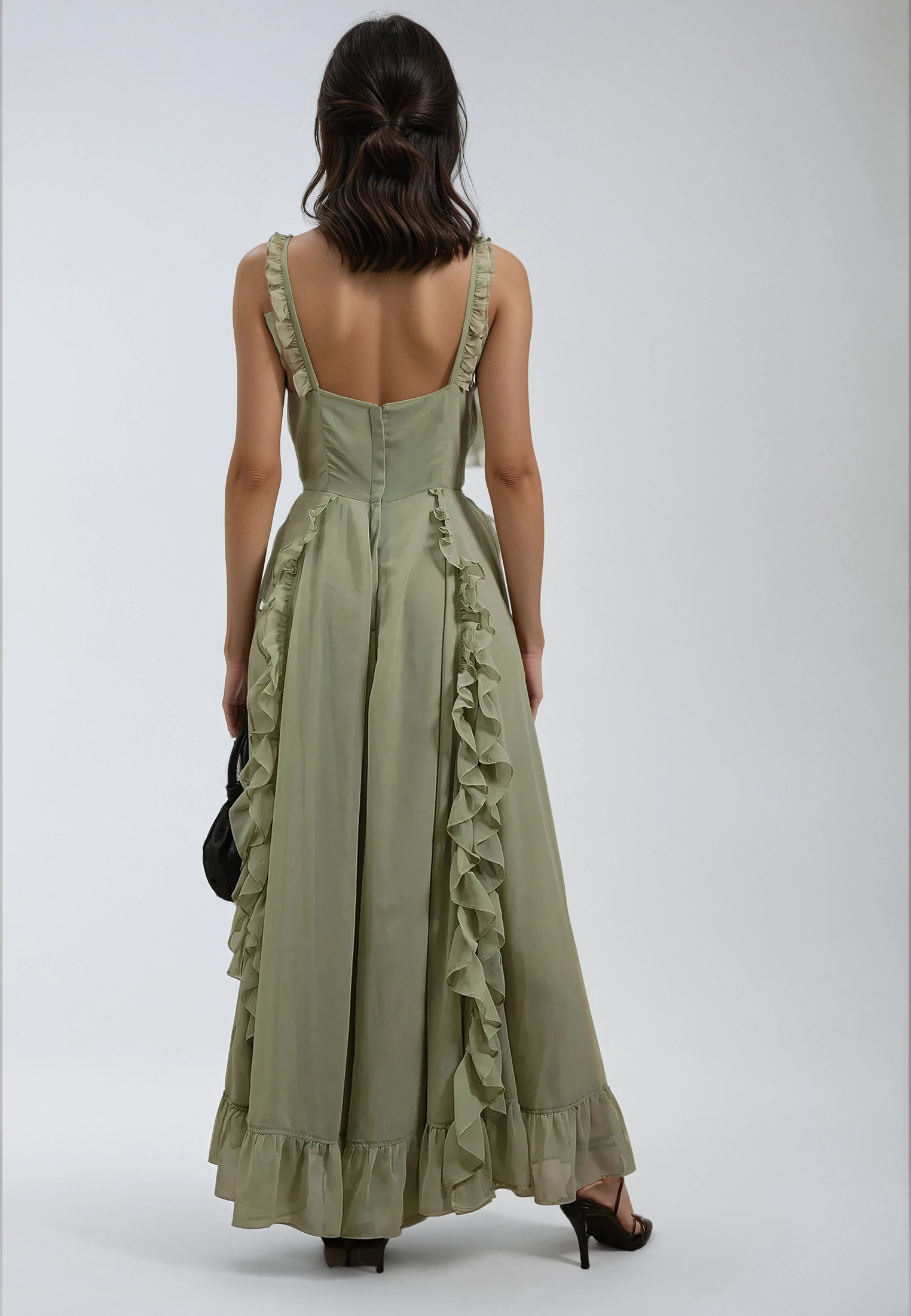 KATE MAXI DRESS APPLE GREEN