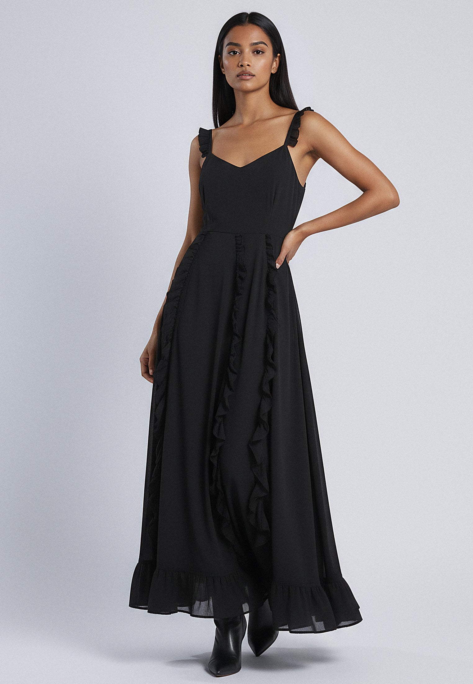 KATE MAXI DRESS BLACK