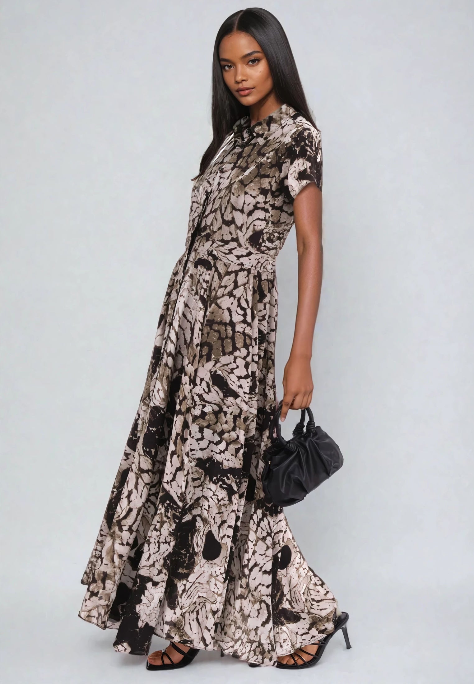 MYSTIC MAXI DRESS CARAMEL