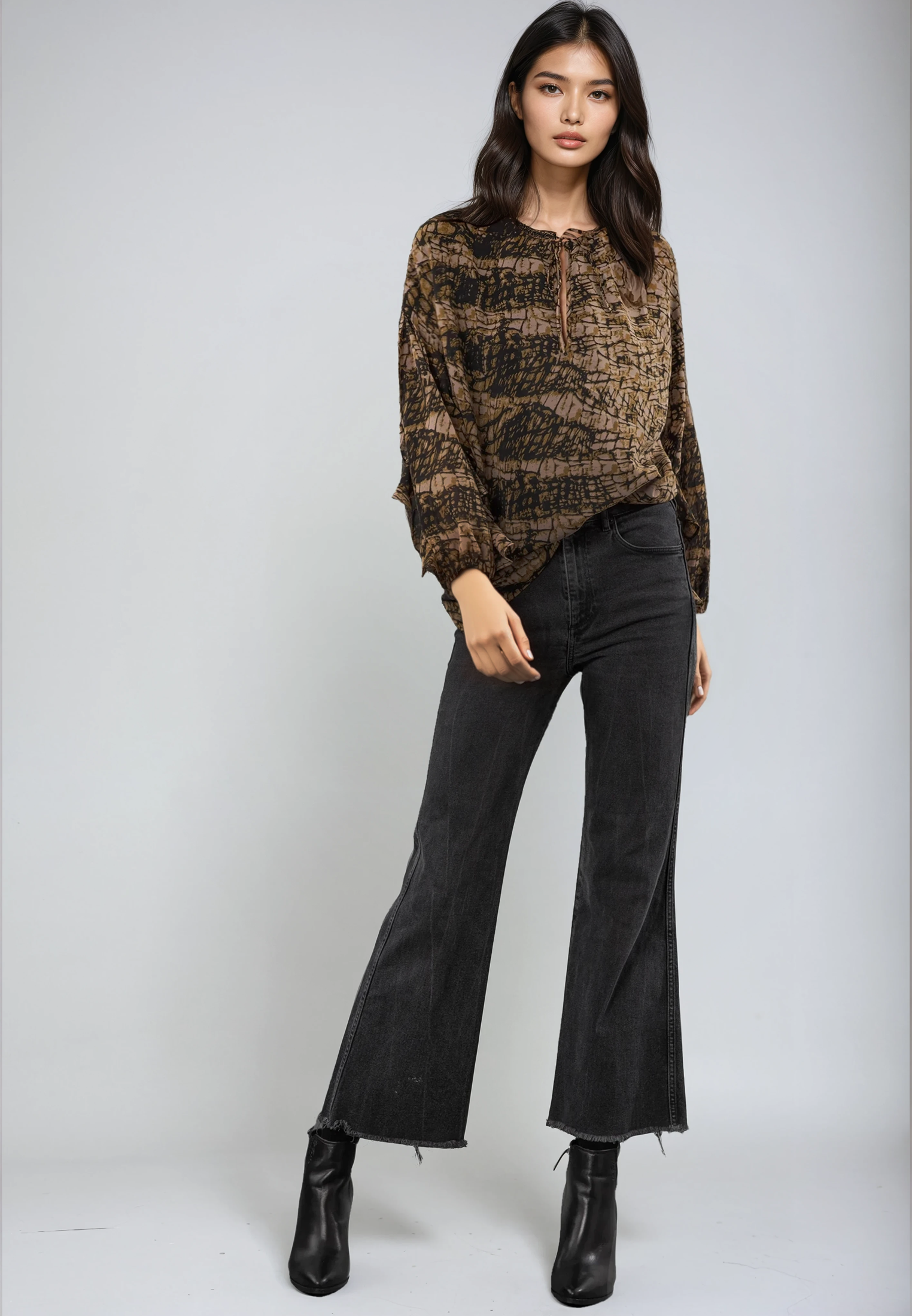 SOLSTICE TOP HIDE PRINT