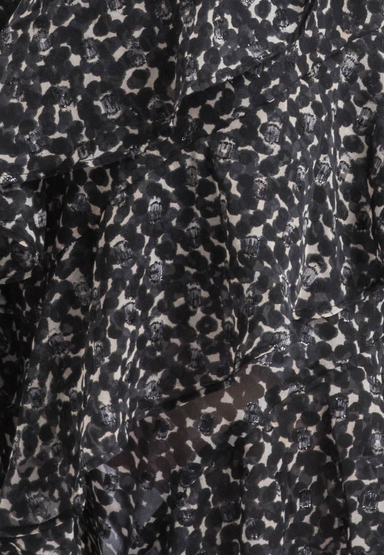 SCARLET SKIRT BLACK & WHITE