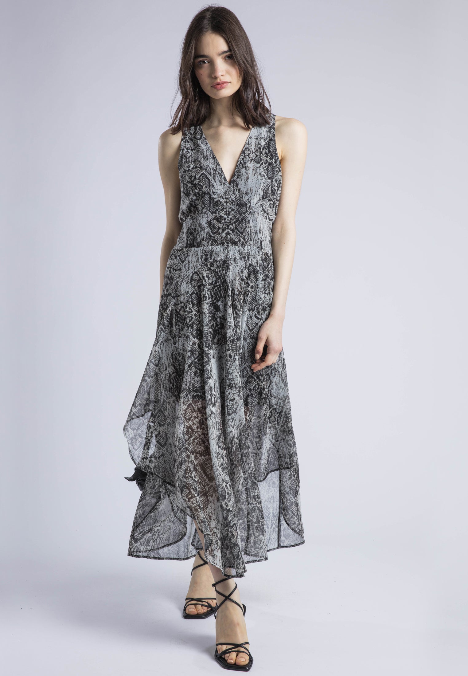 AIDA MIDI DRESS SLITHER