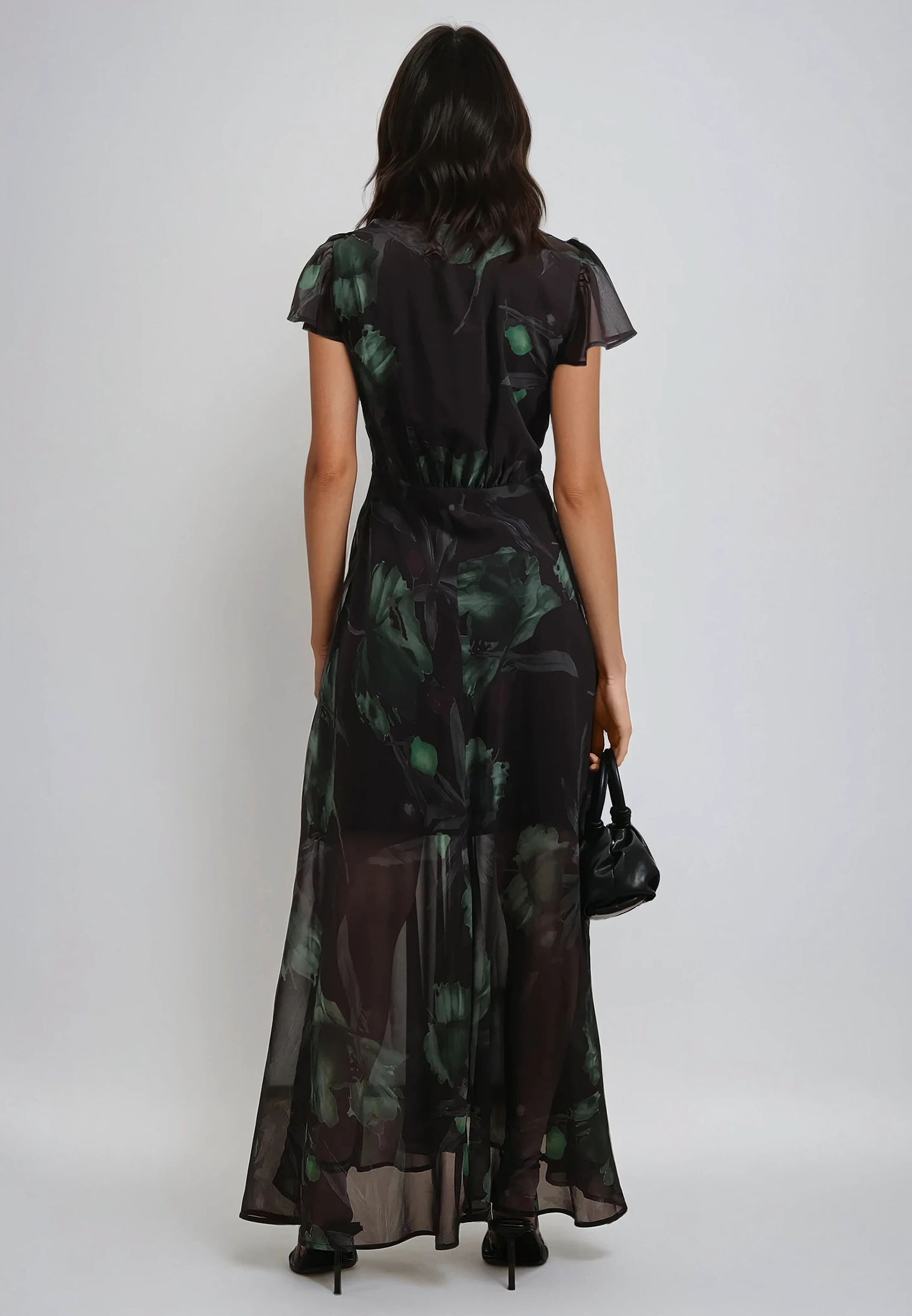 INDIUM MAXI DRESS PRIME GREEN