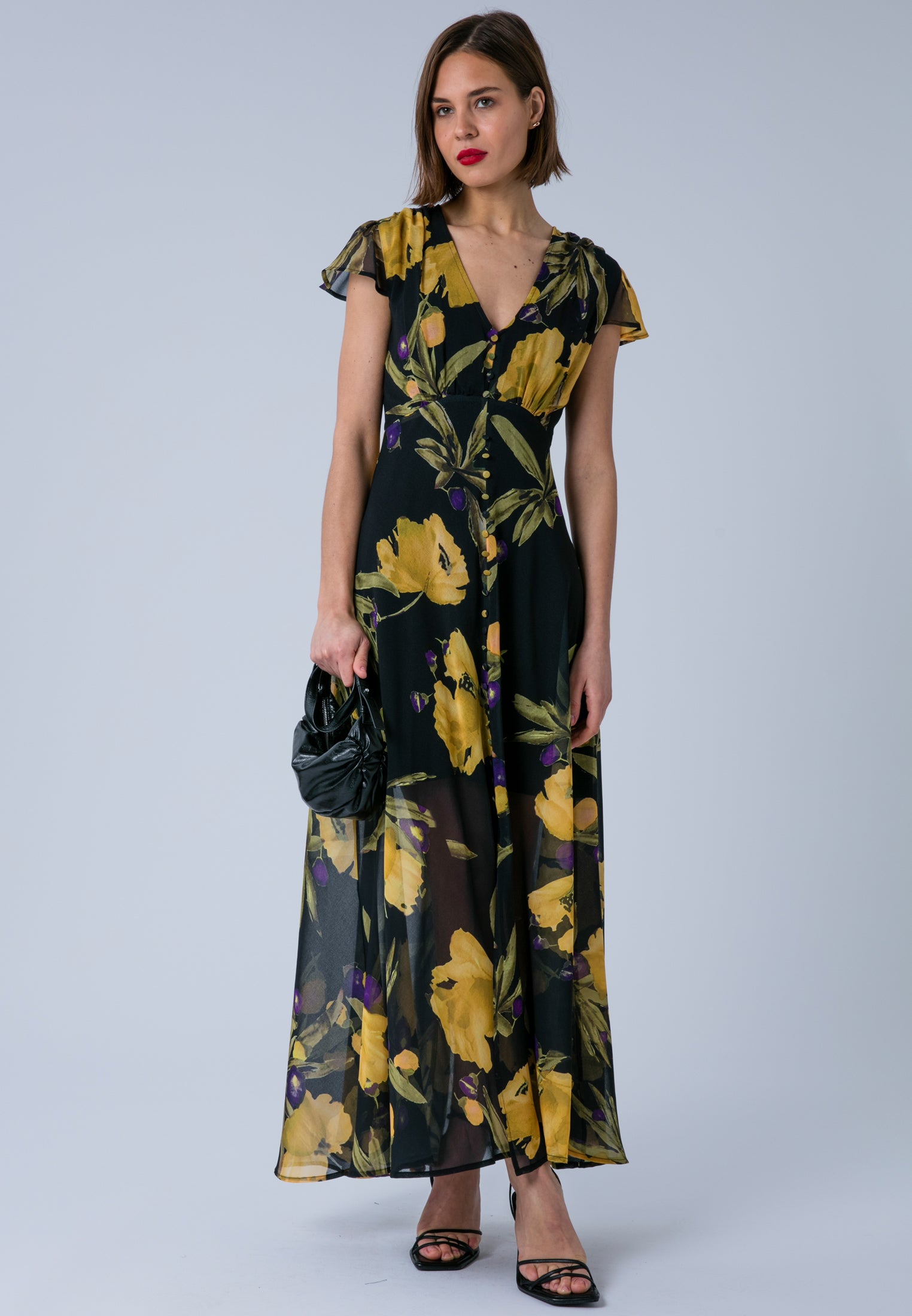 INDIUM MAXI DRESS PRIME YELLOW
