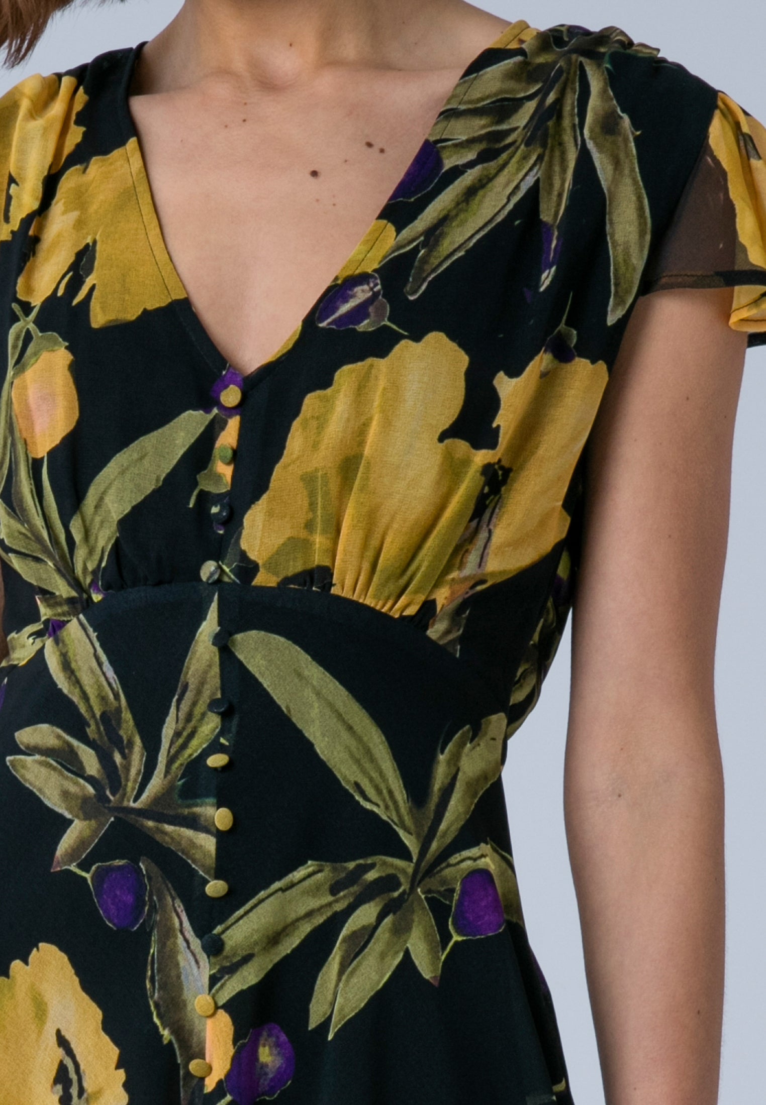 INDIUM MAXI DRESS PRIME YELLOW