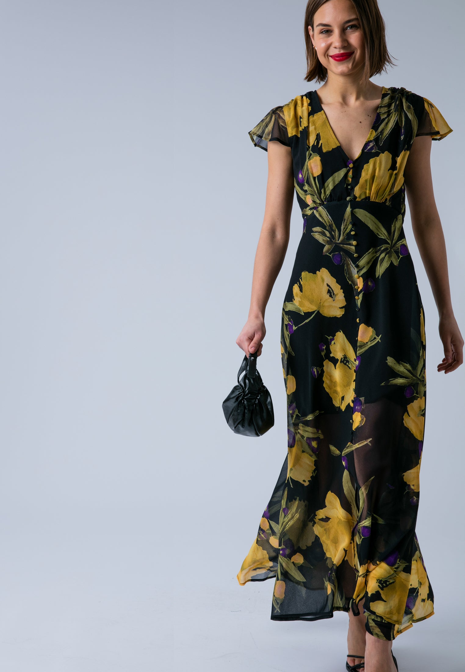 INDIUM MAXI DRESS PRIME YELLOW