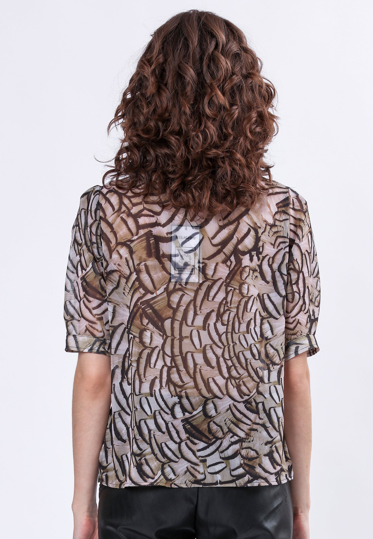 INDIUM SHIRT PLUME PRINT